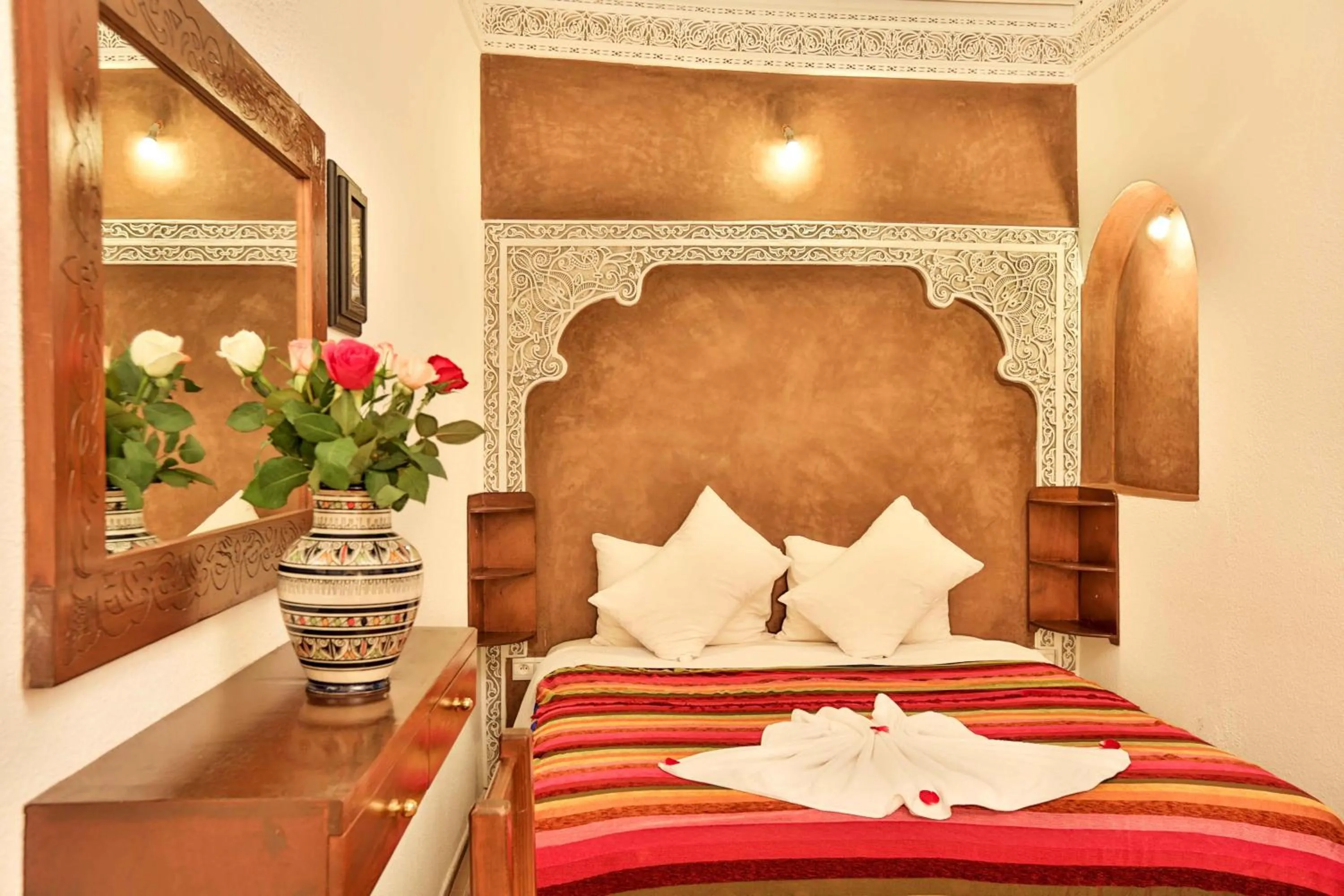 Bed in Riad Nakhla