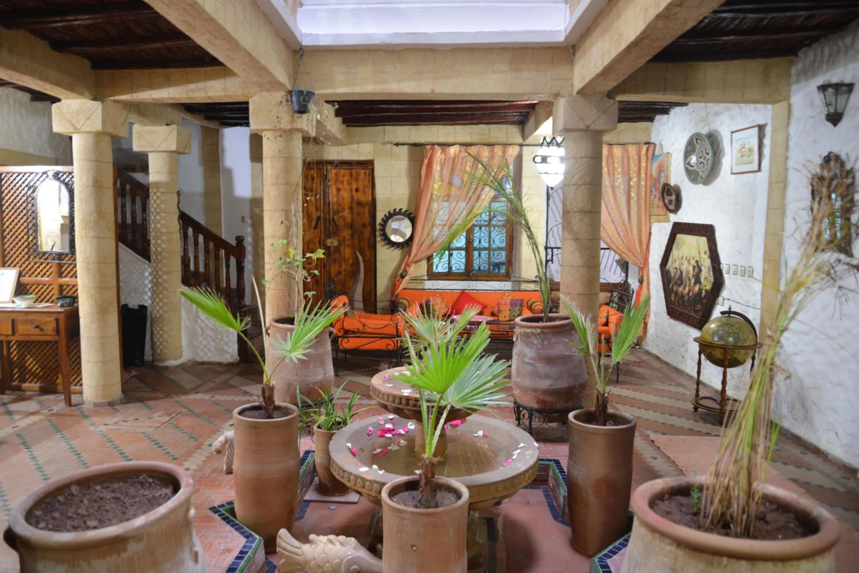 Lobby or reception in Riad Nakhla