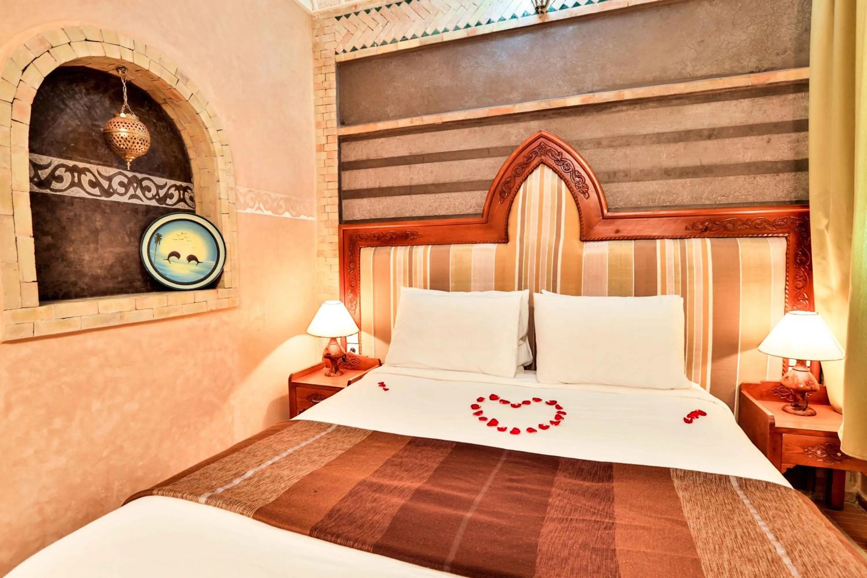 Bed in Riad Nakhla