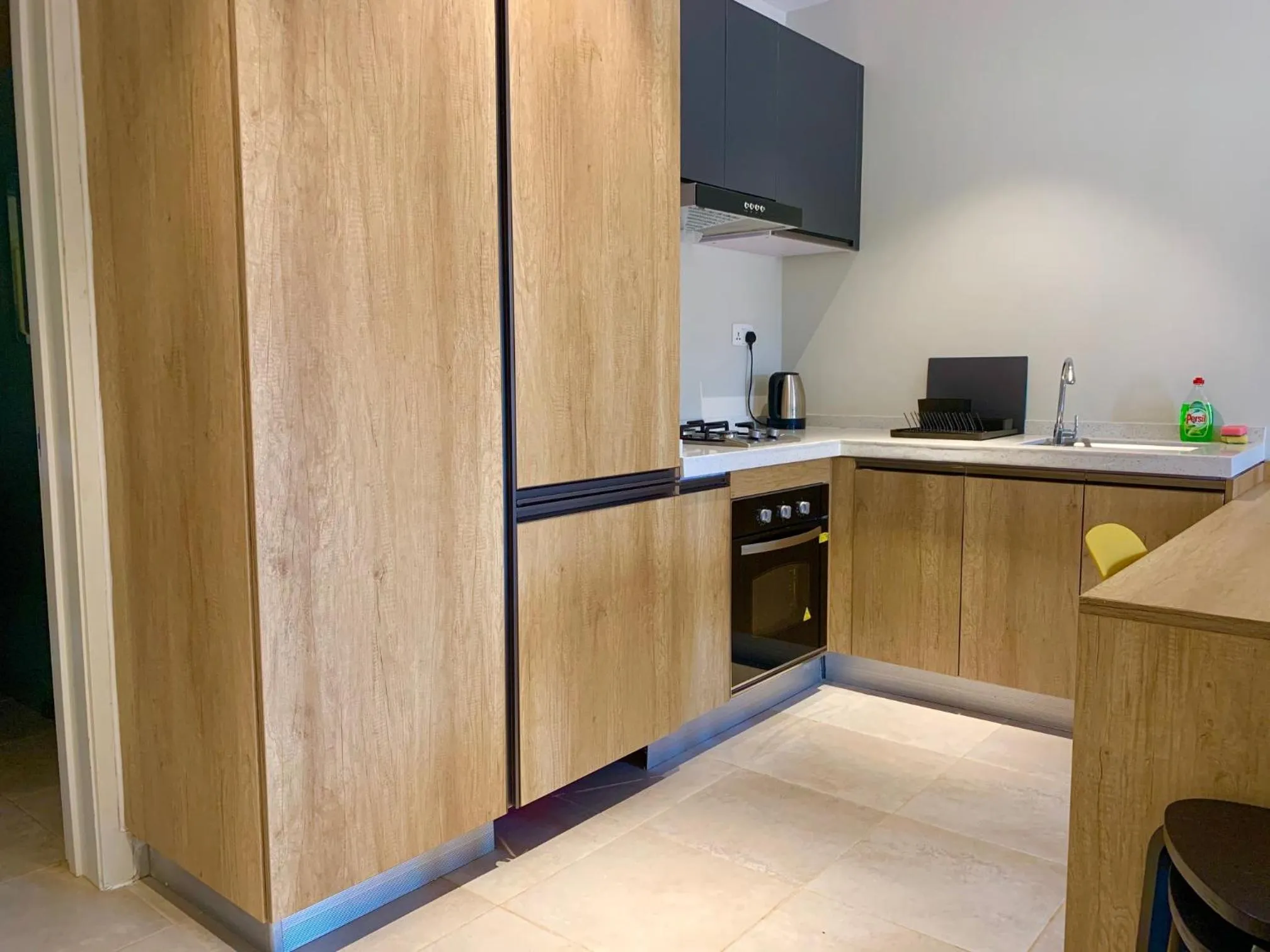 Kitchen or kitchenette in Forest View Apartments