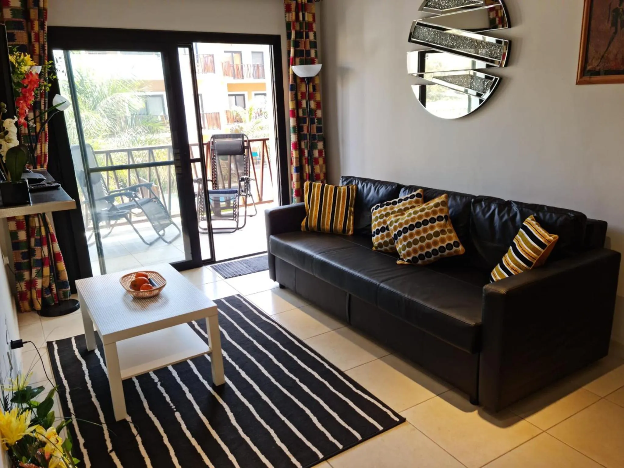 Seating area in Forest View Apartments