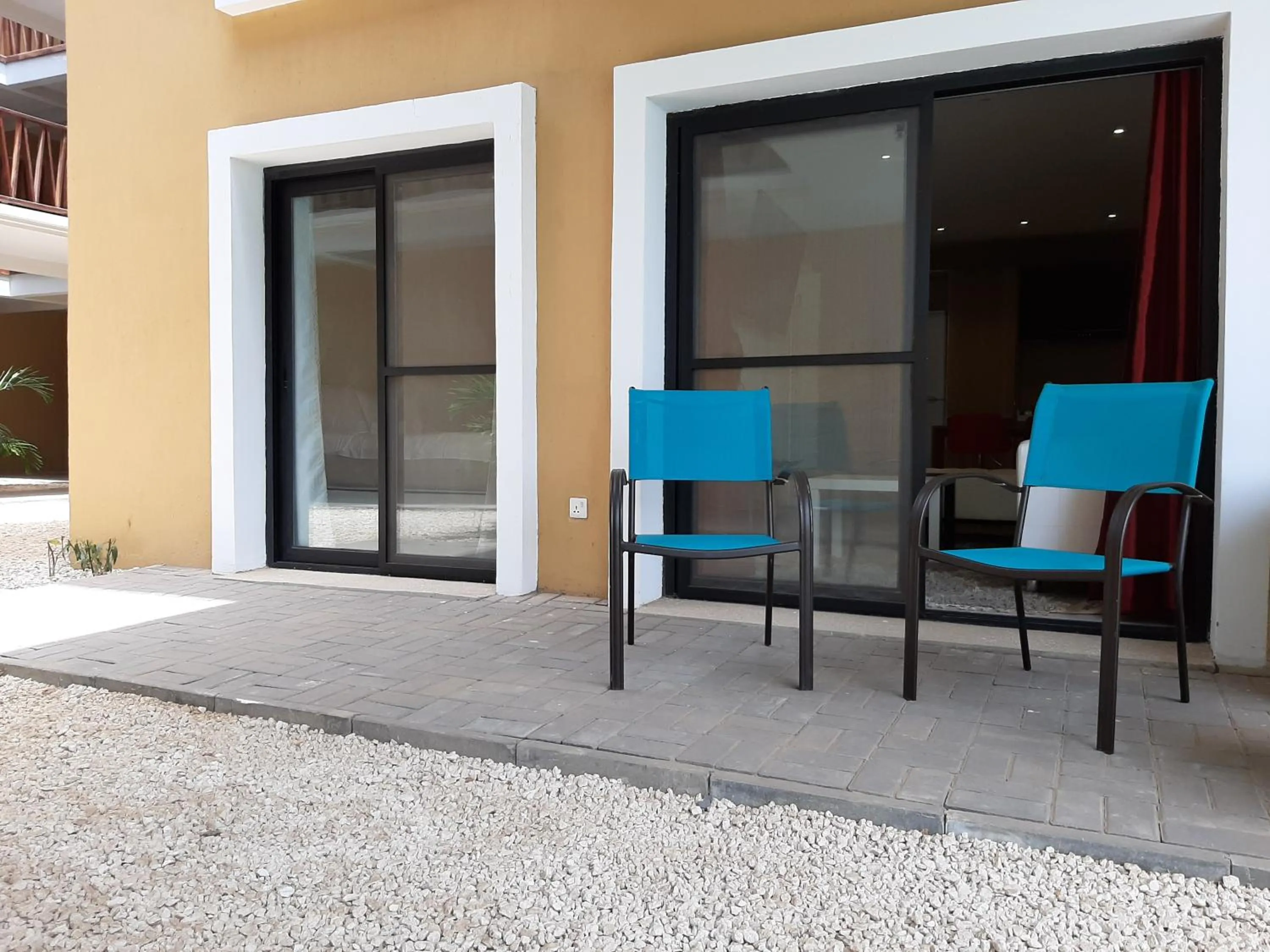 Patio in Forest View Apartments