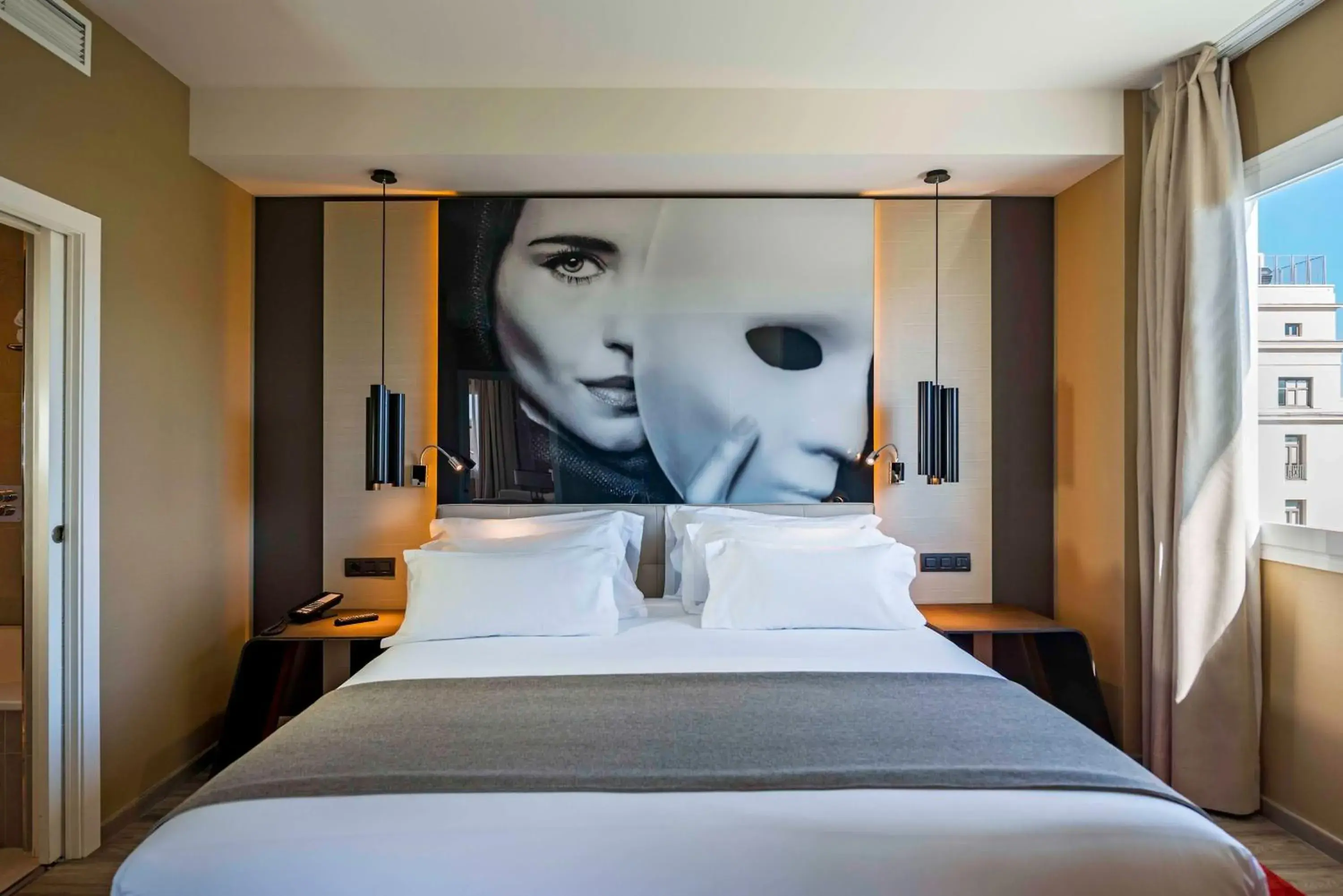 Bedroom, Bed in NH Collection Madrid Suecia Bedroom, Bed in NH Collection Madrid Suecia