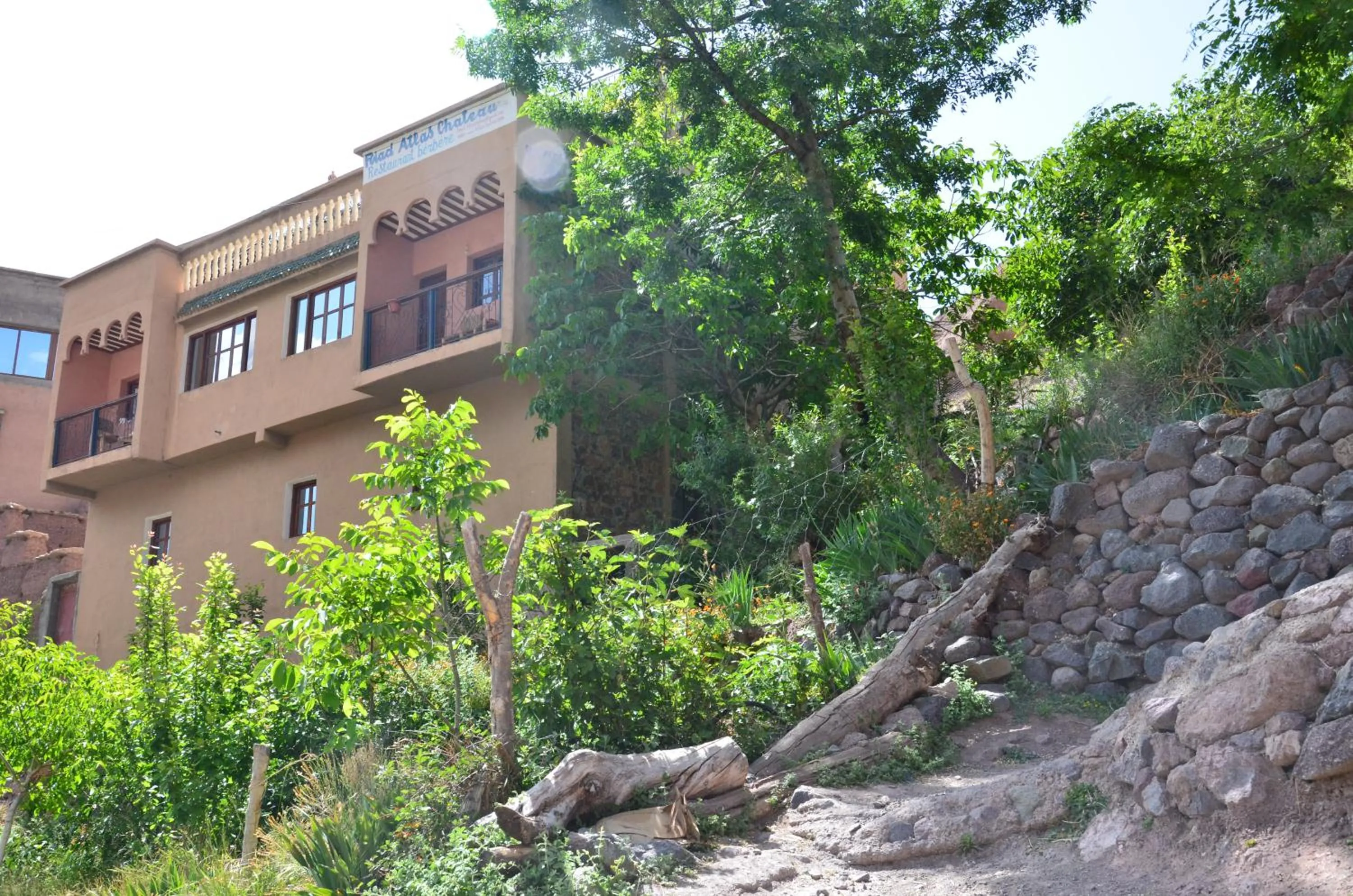 Property building in RiadAtlasChateau