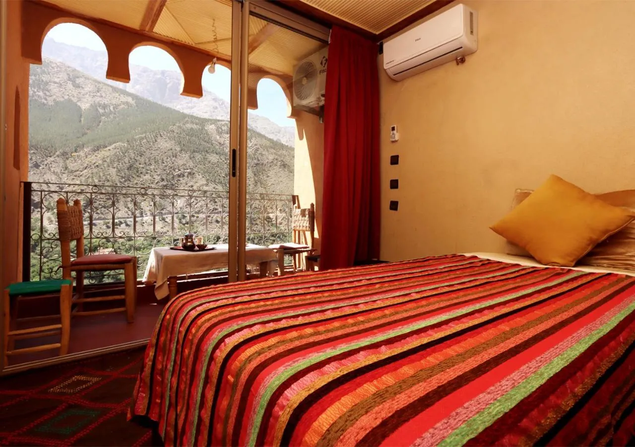 View (from property/room), Bed in RiadAtlasChateau