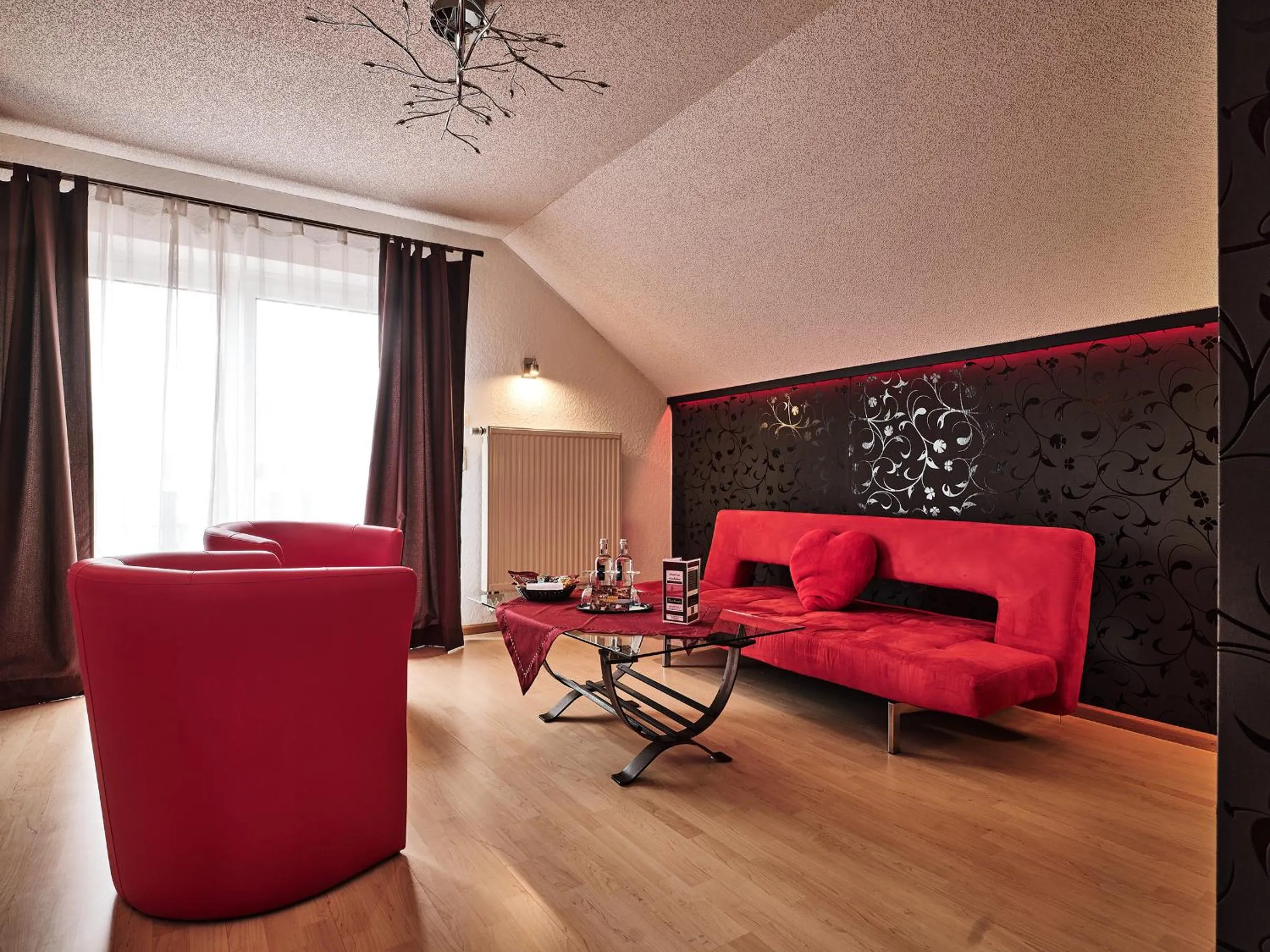 Living room in TIPTOP Hotel am Hochrhein