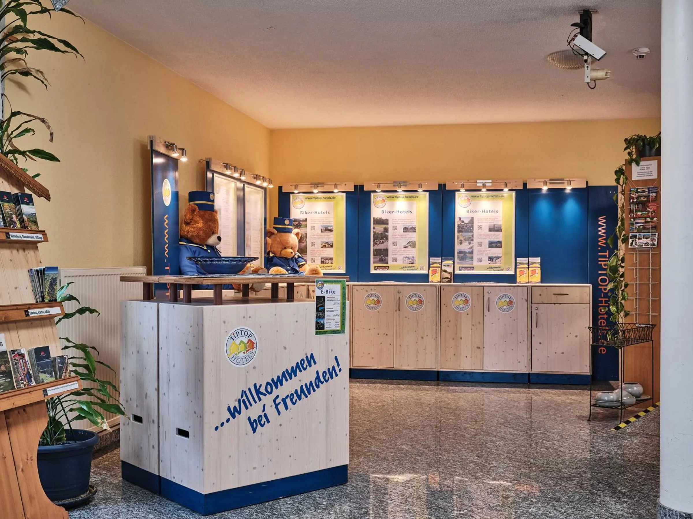 Lobby or reception in TIPTOP Hotel am Hochrhein