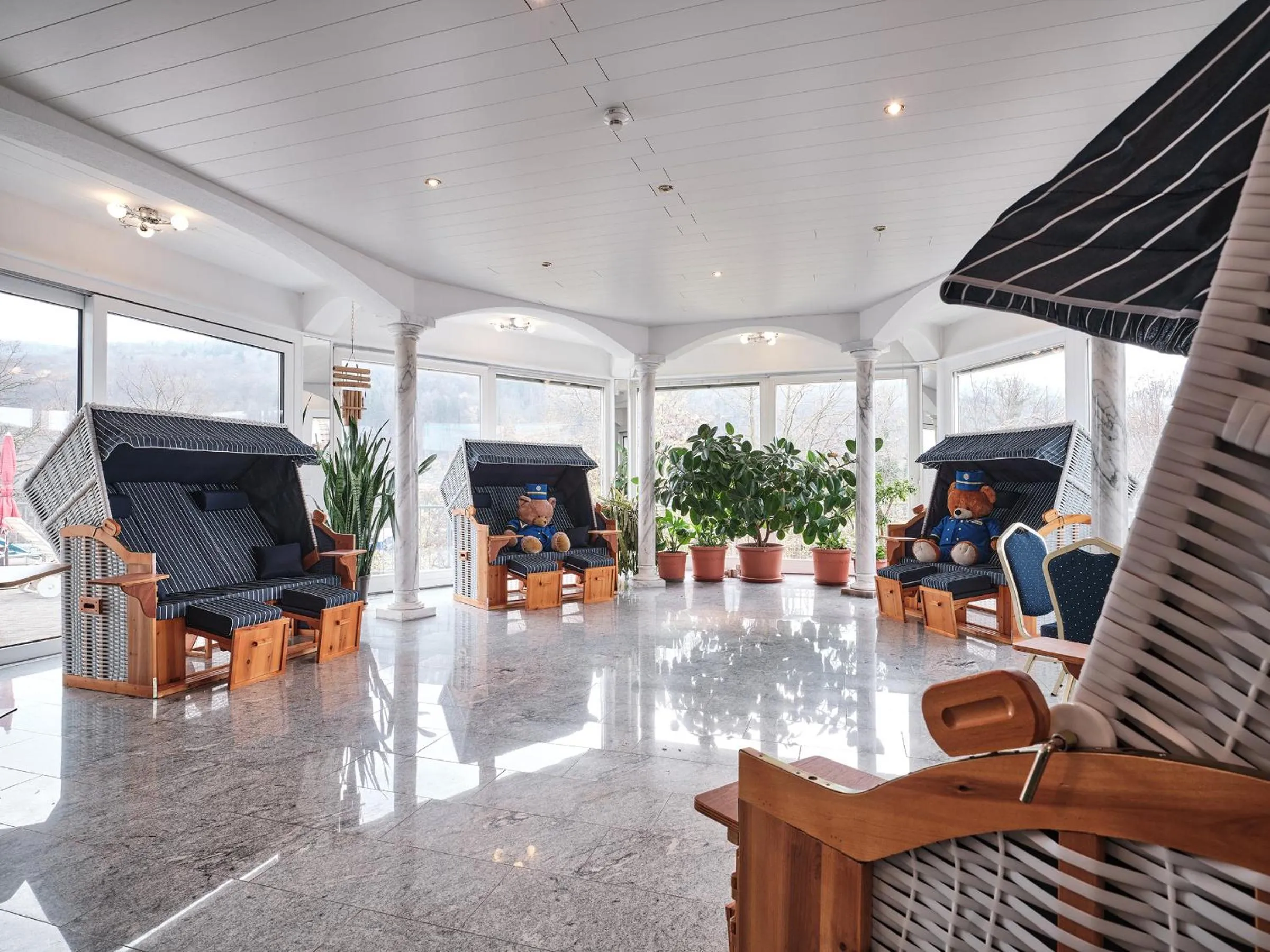 Garden in TIPTOP Hotel am Hochrhein