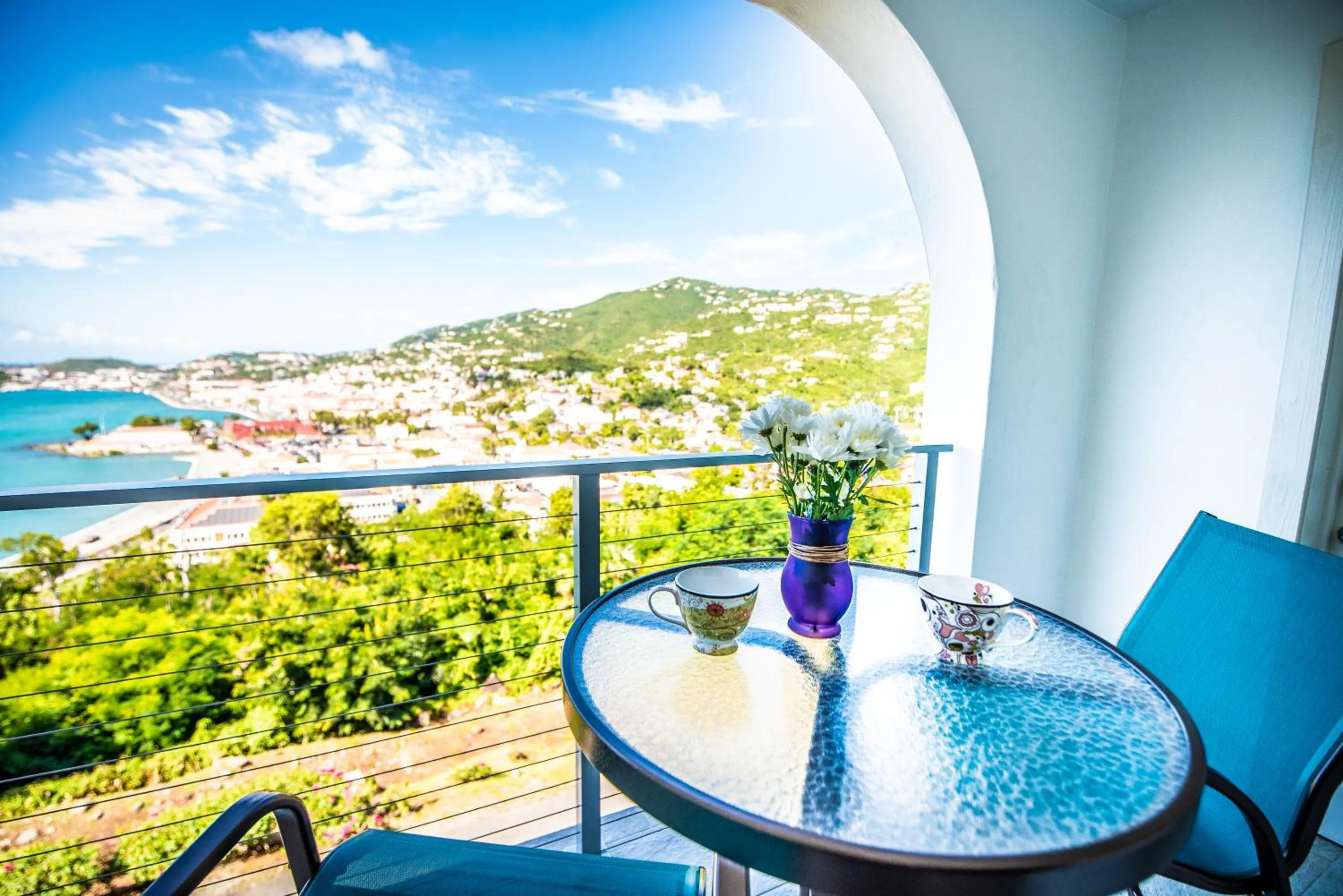 View (from property/room) in Hilltop Villas at Bluebeard's Castle