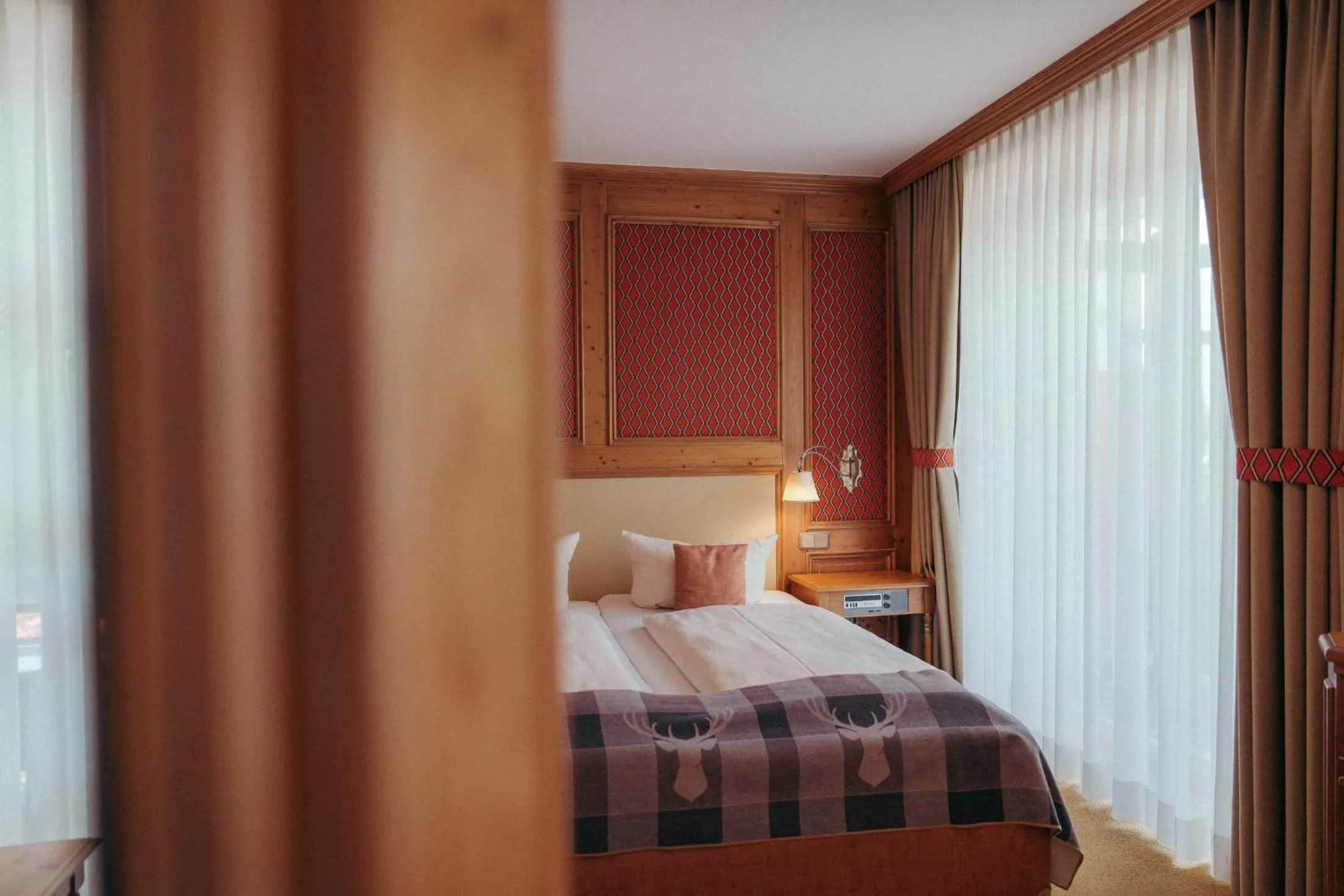 Bed in Seehotel Schlierseer Hof