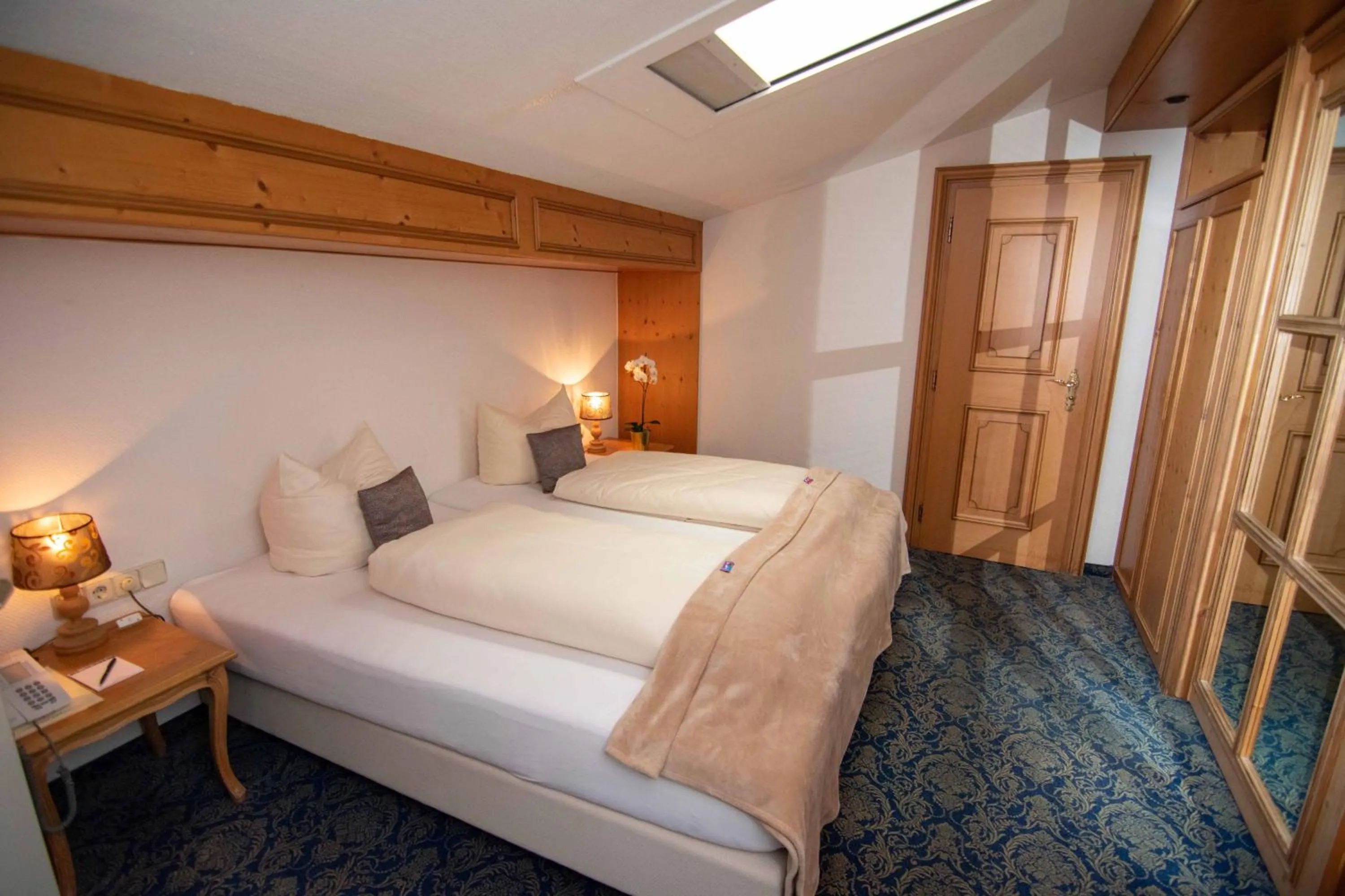 Bed in Seehotel Schlierseer Hof