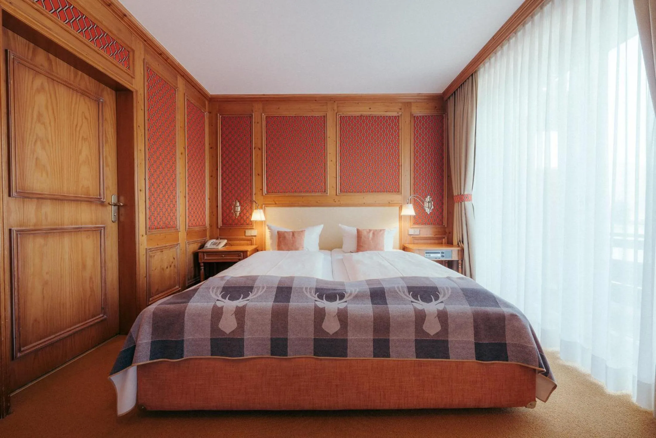 Bed in Seehotel Schlierseer Hof