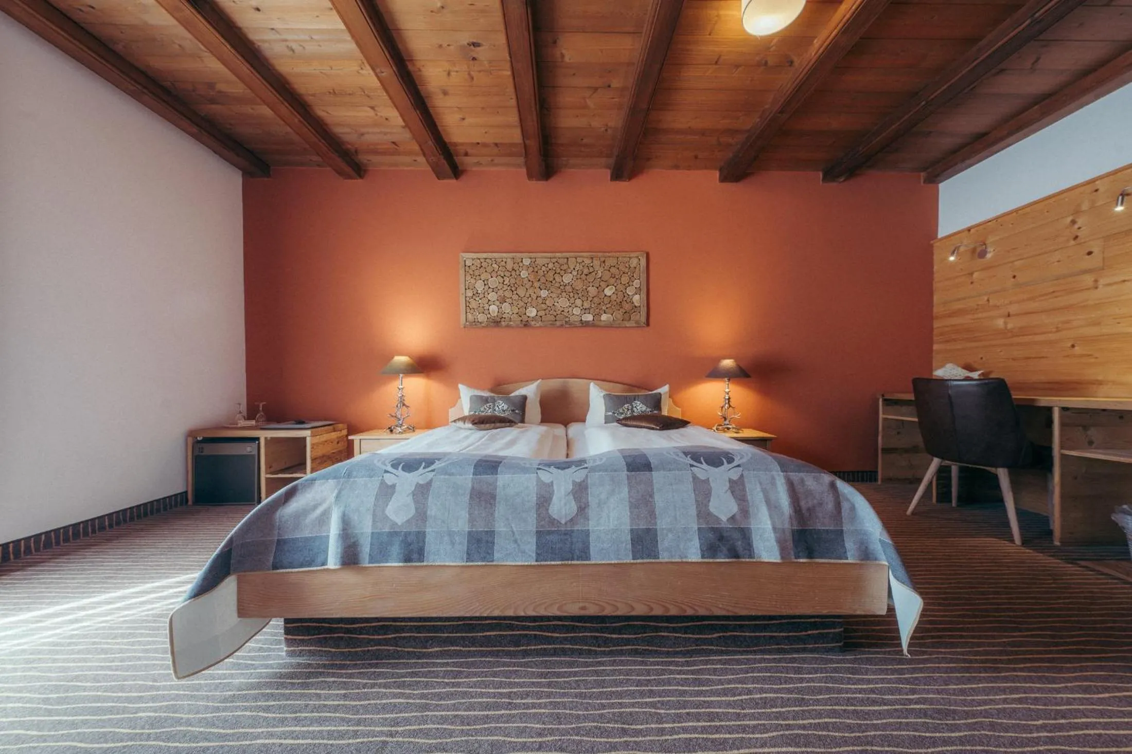 Bed in Seehotel Schlierseer Hof