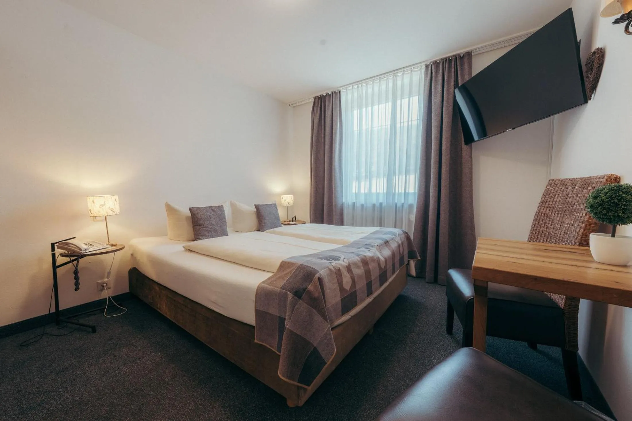 Bed in Seehotel Schlierseer Hof