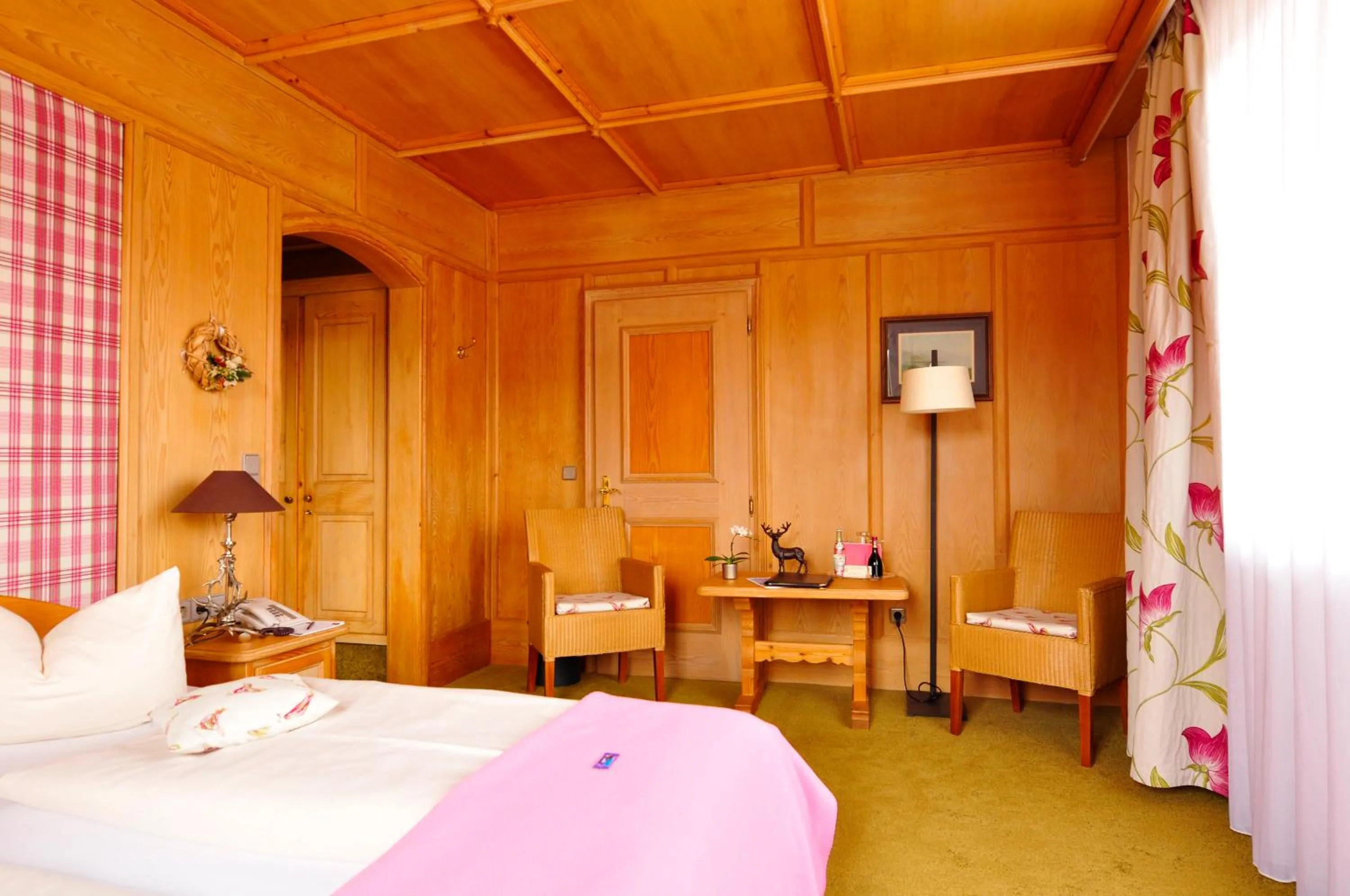 Bed in Seehotel Schlierseer Hof