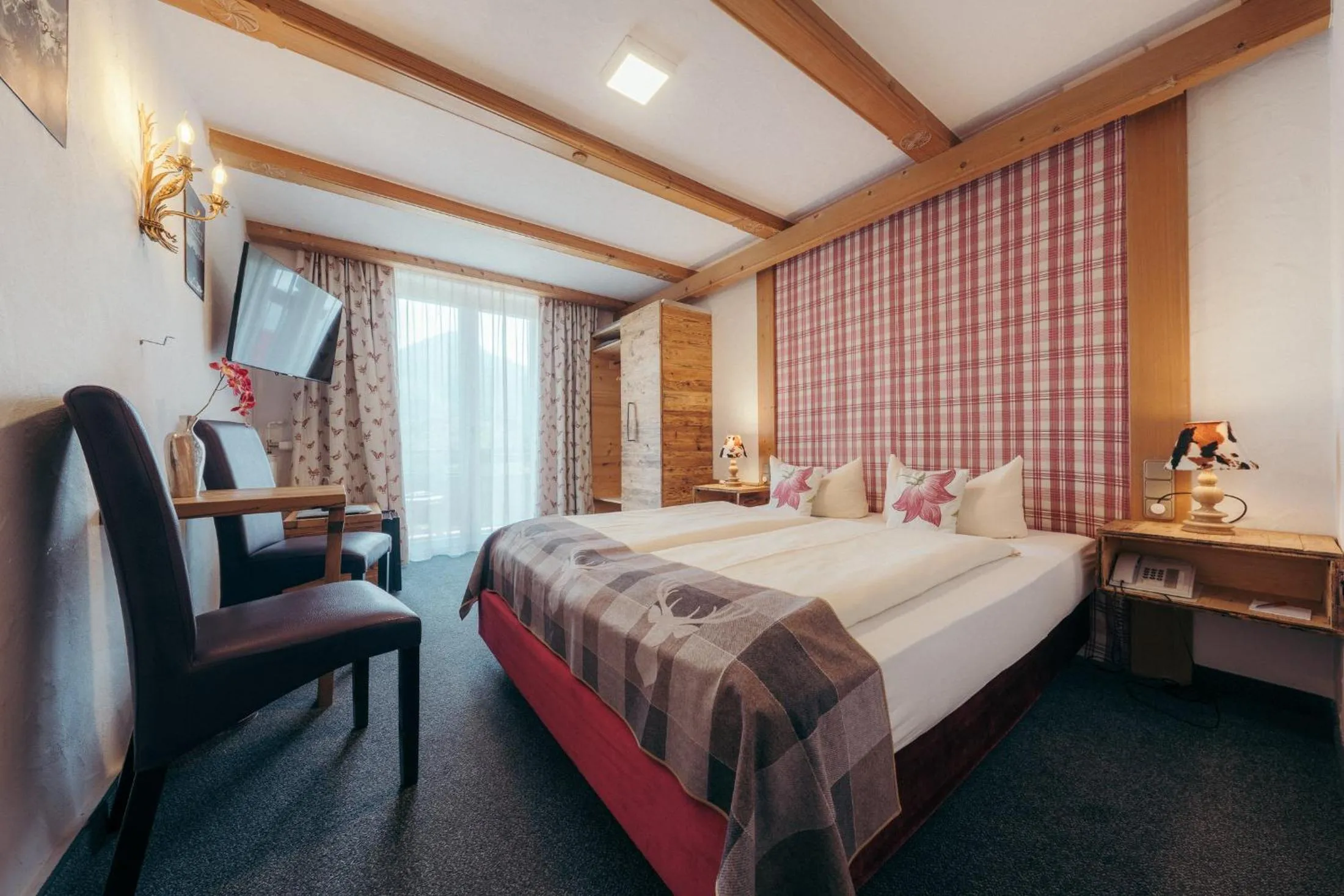 Bed in Seehotel Schlierseer Hof