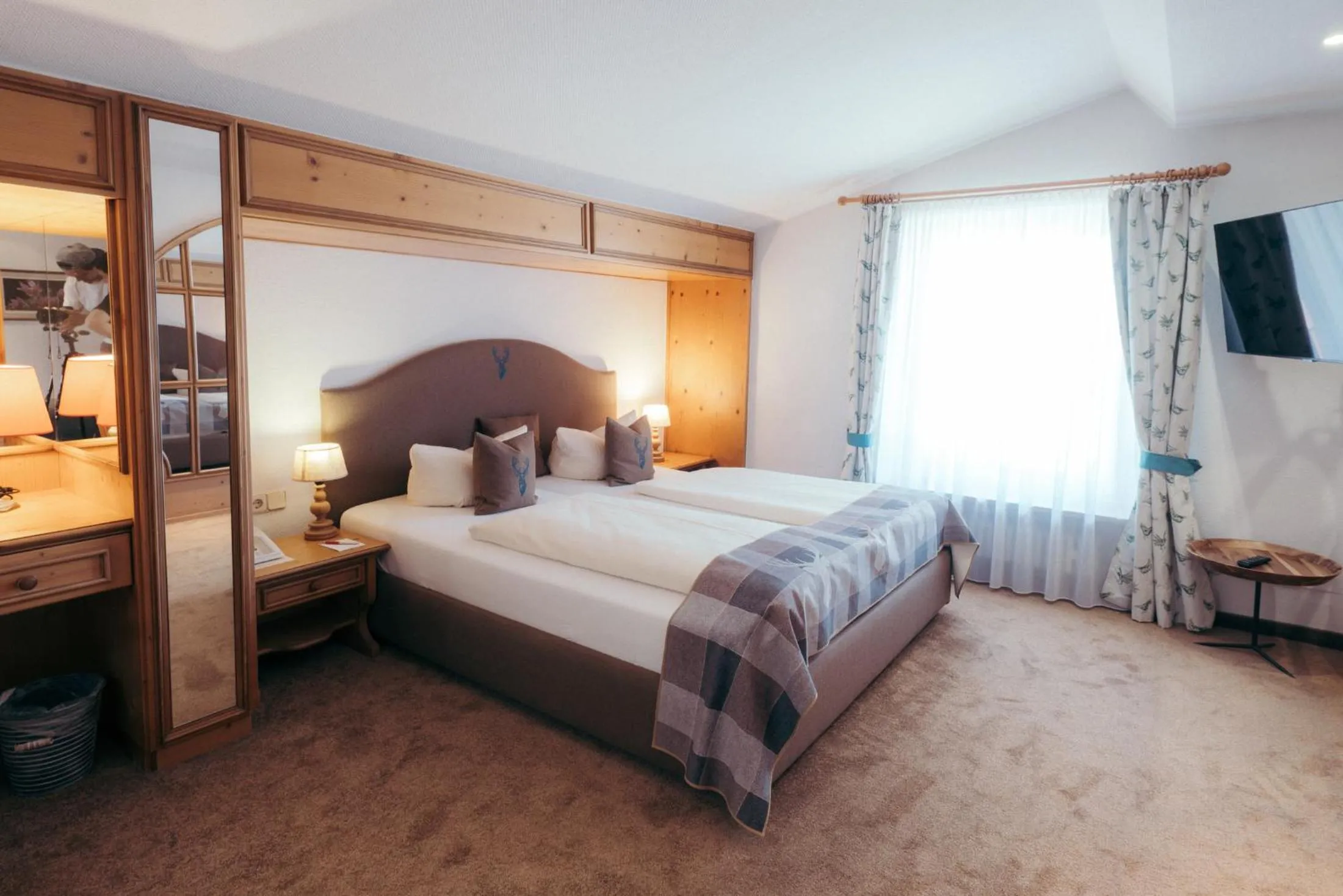 Bed in Seehotel Schlierseer Hof