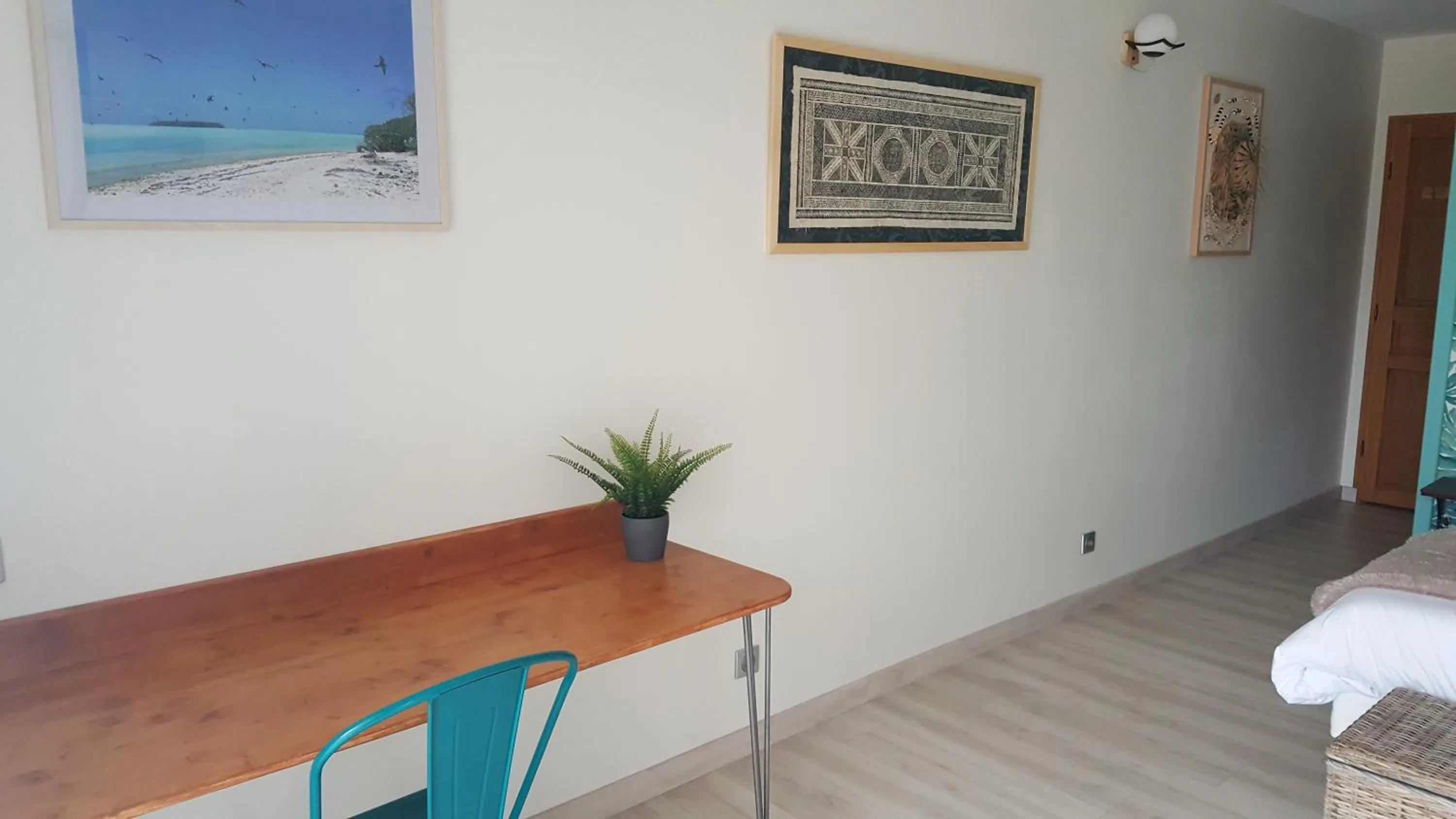 Seating area in Au Petit Pressoir