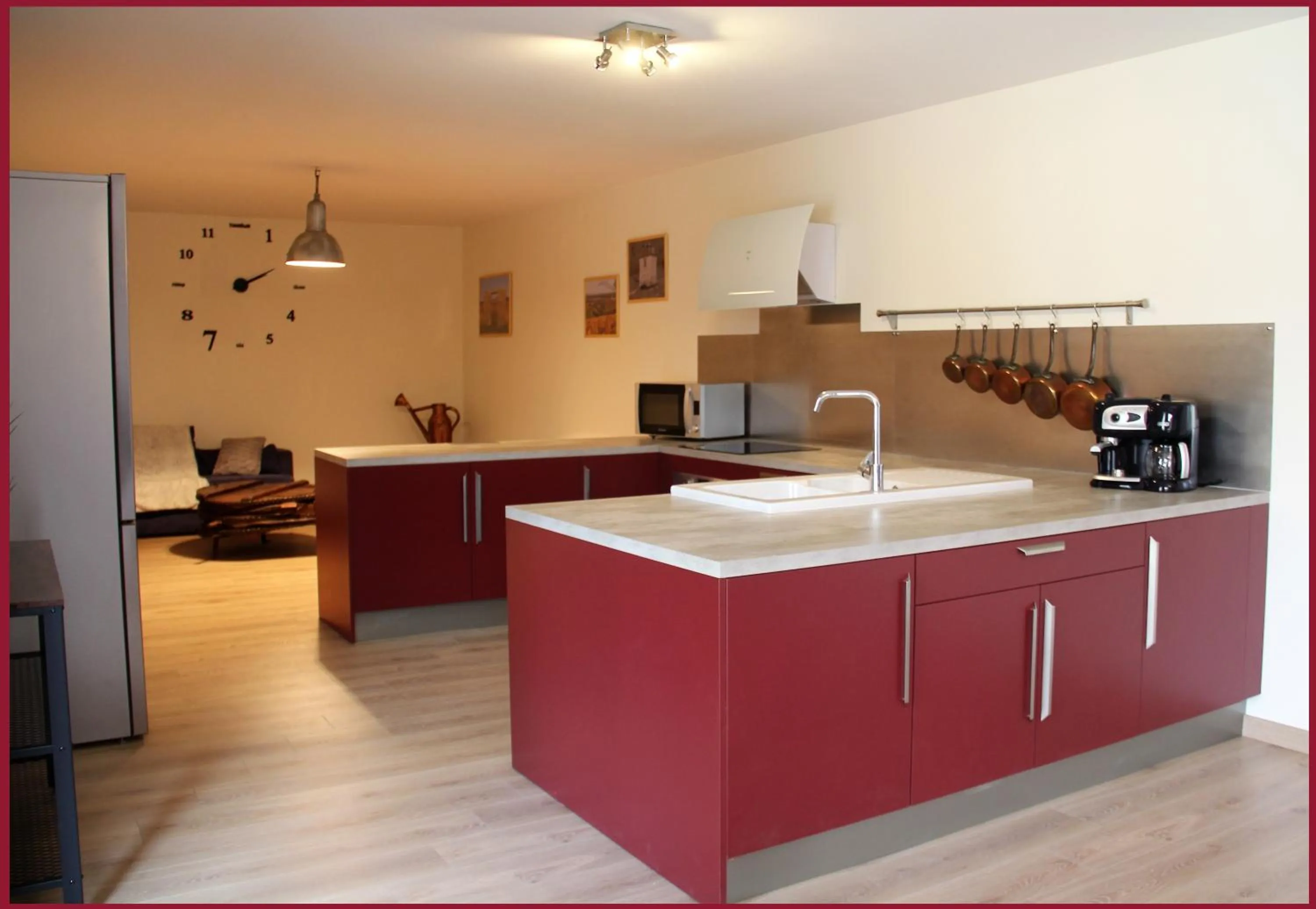 Kitchen or kitchenette in Au Petit Pressoir