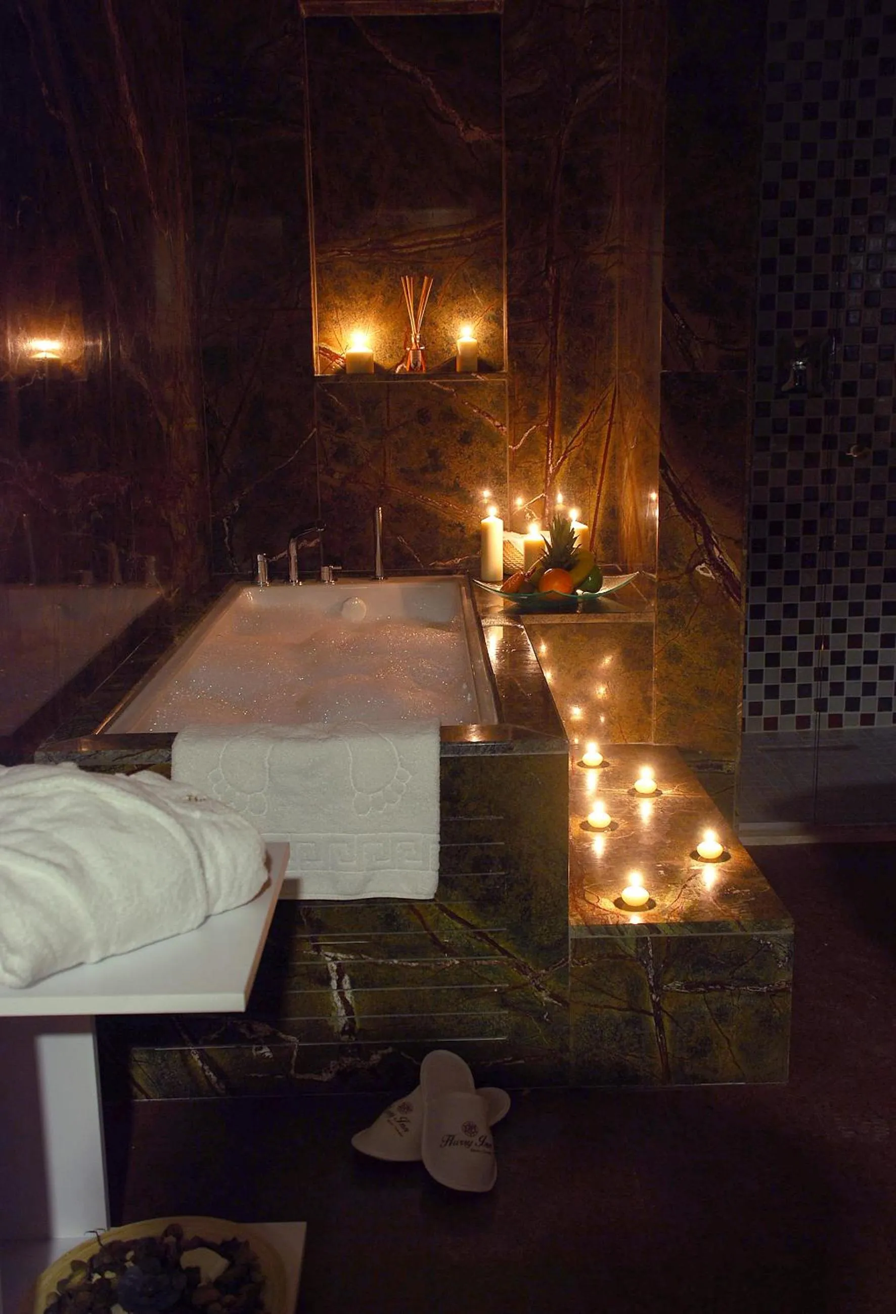 Hot Spring Bath in Hurry Inn Merter Istanbul