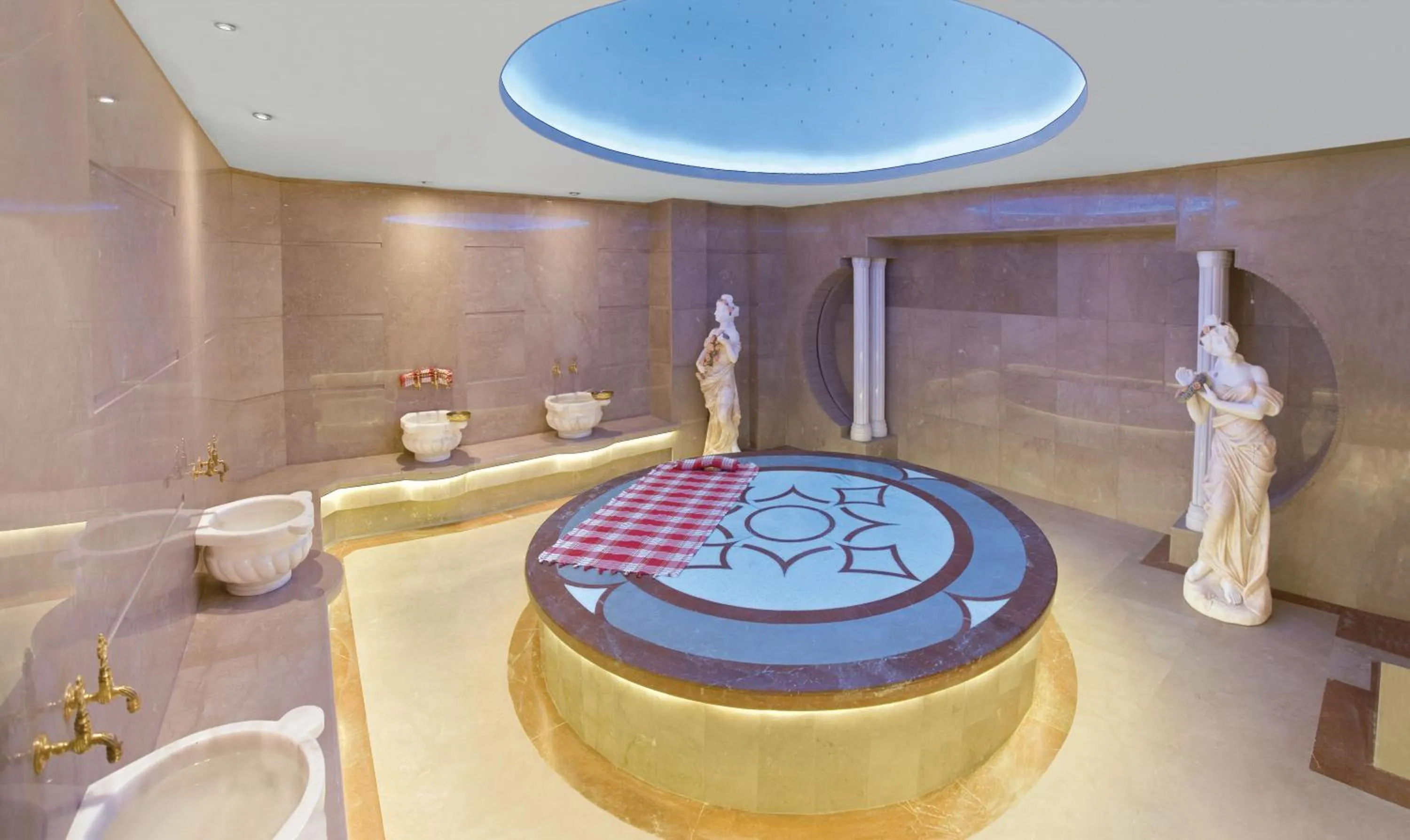 Hot Spring Bath in Hurry Inn Merter Istanbul