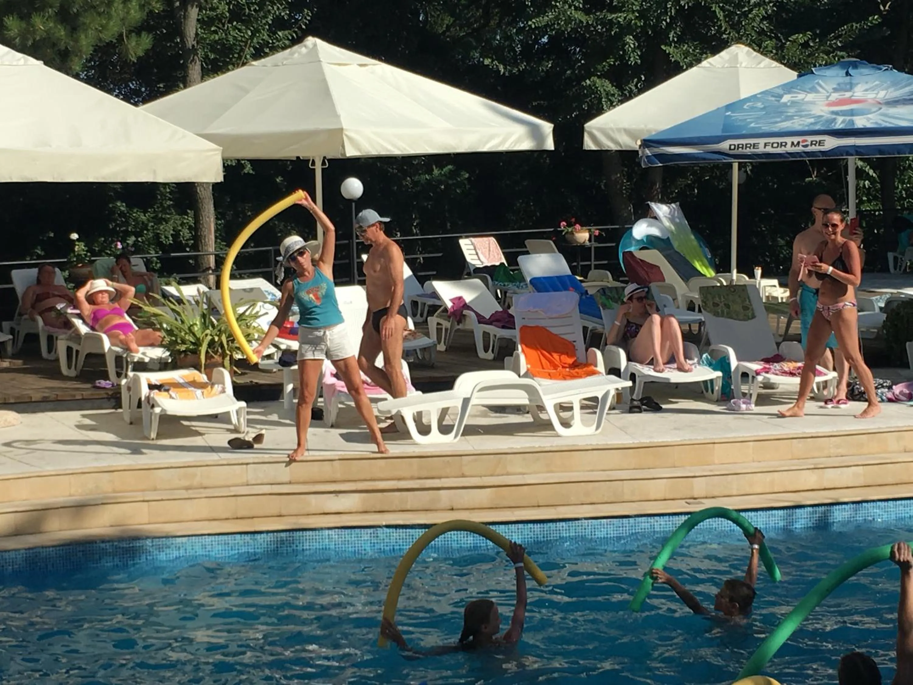 Swimming pool in Park Hotel Briz - All Inclusive & Free Parking