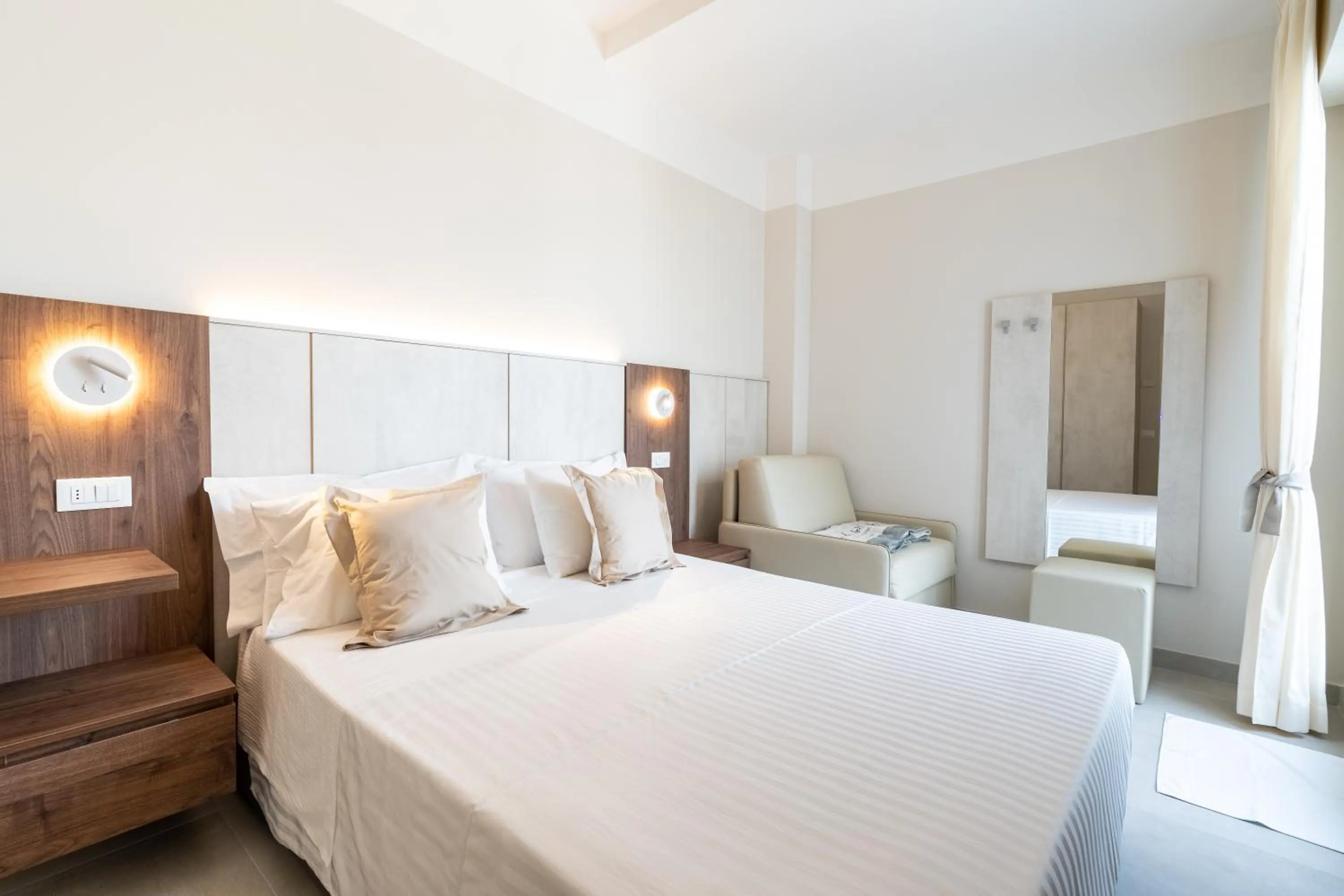 Bed in Hotel Estense