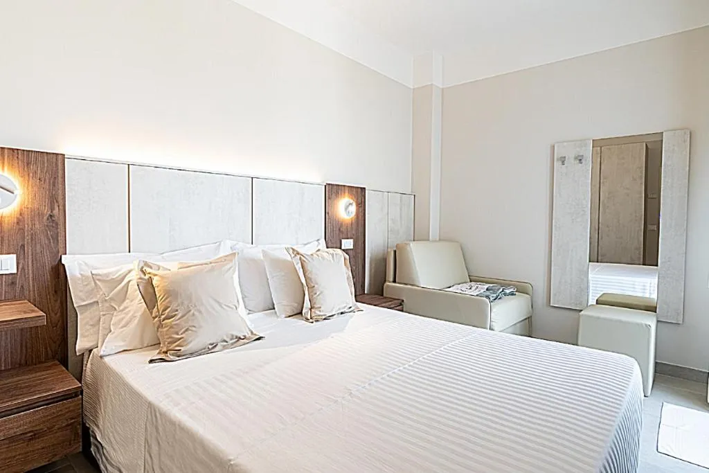 Bed in Hotel Estense