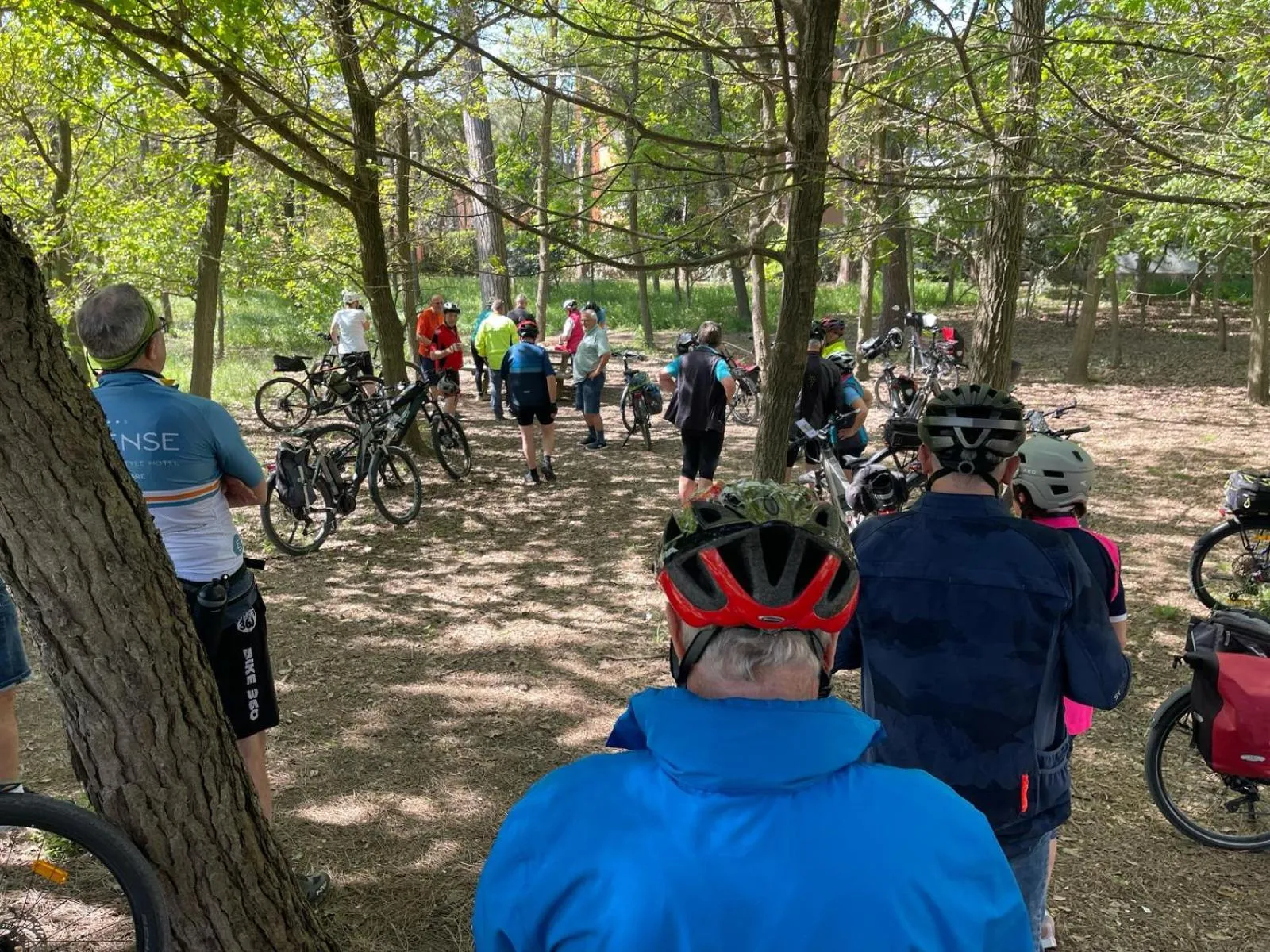 Cycling in Hotel Estense