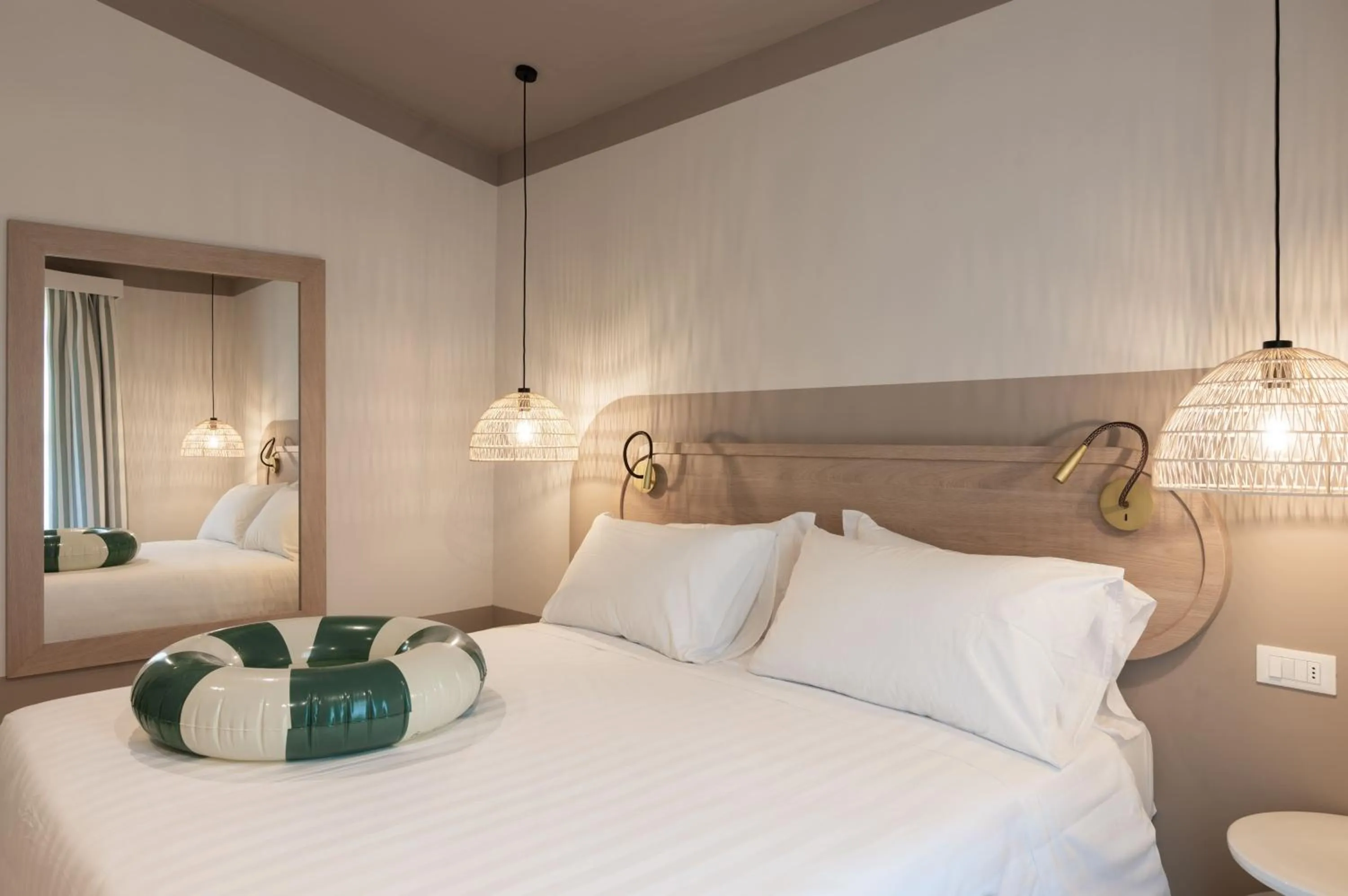 Bed in Hotel Estense