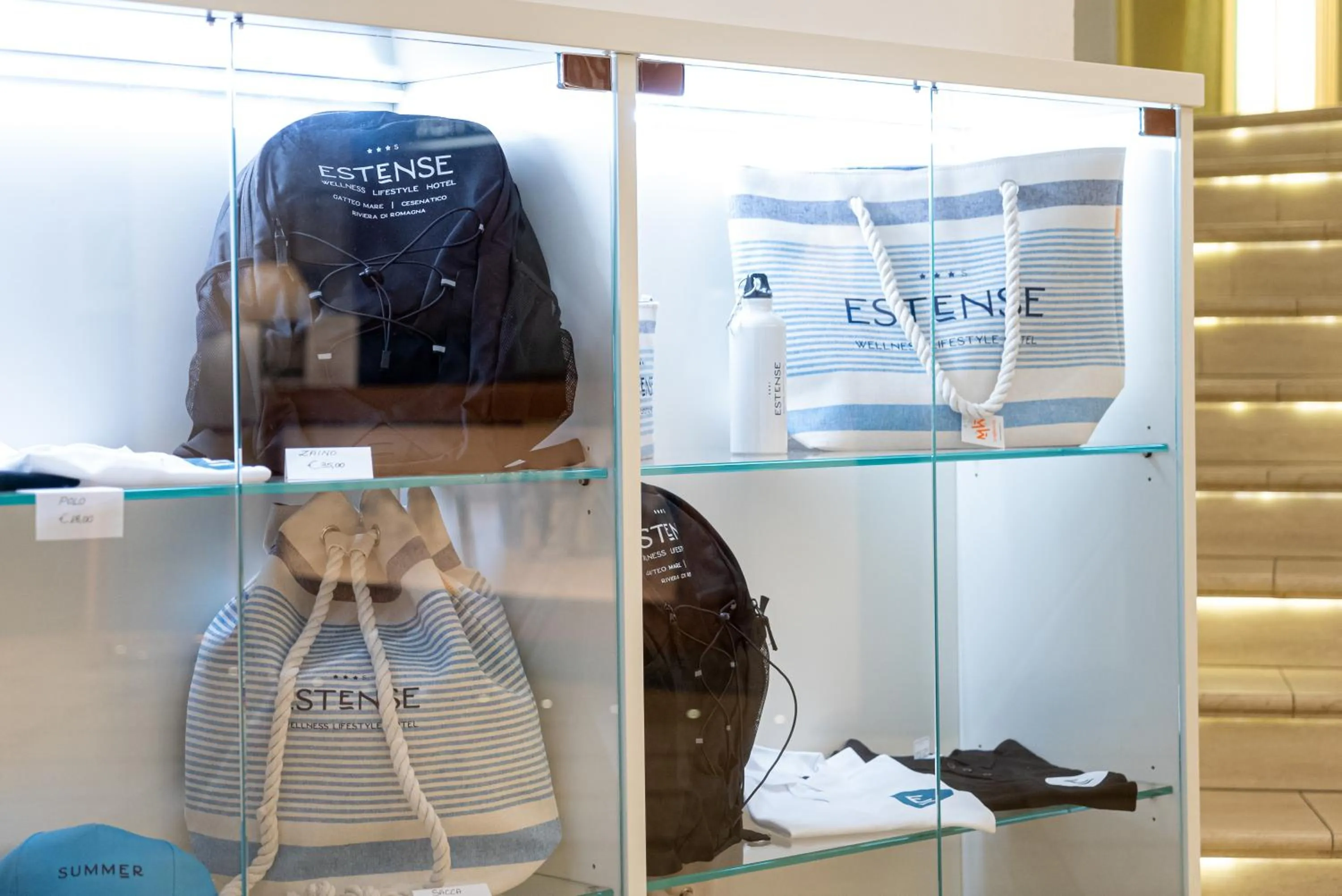 Lobby or reception in Hotel Estense