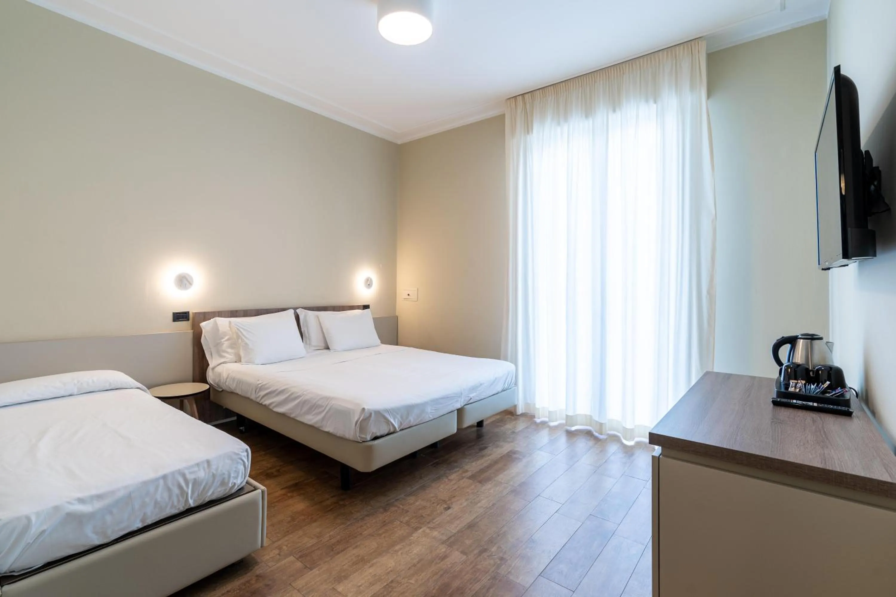 Bed in Hotel Estense