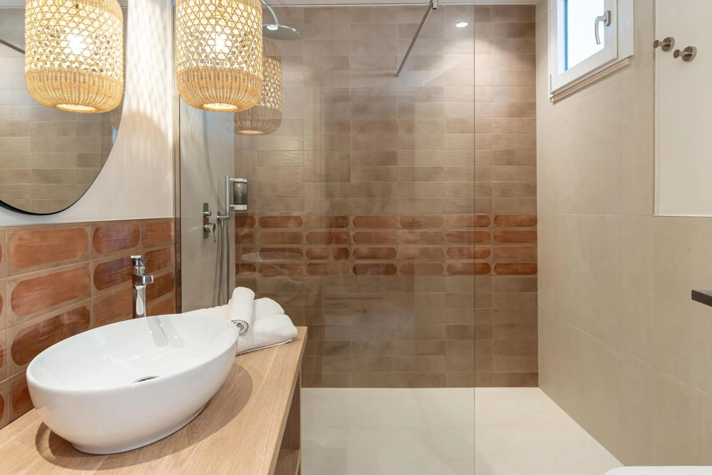 Bathroom in Hotel Estense