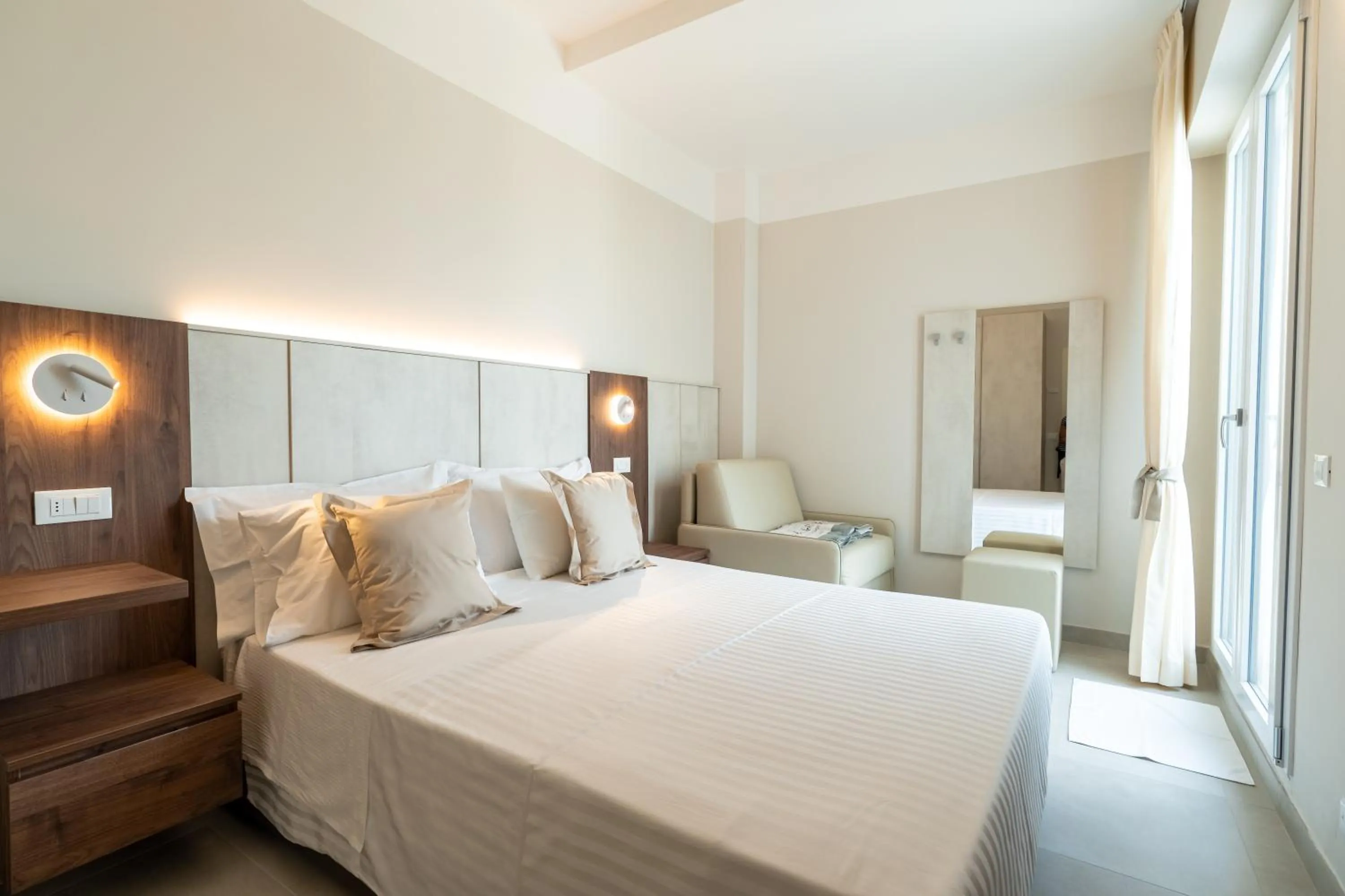 Bed in Hotel Estense