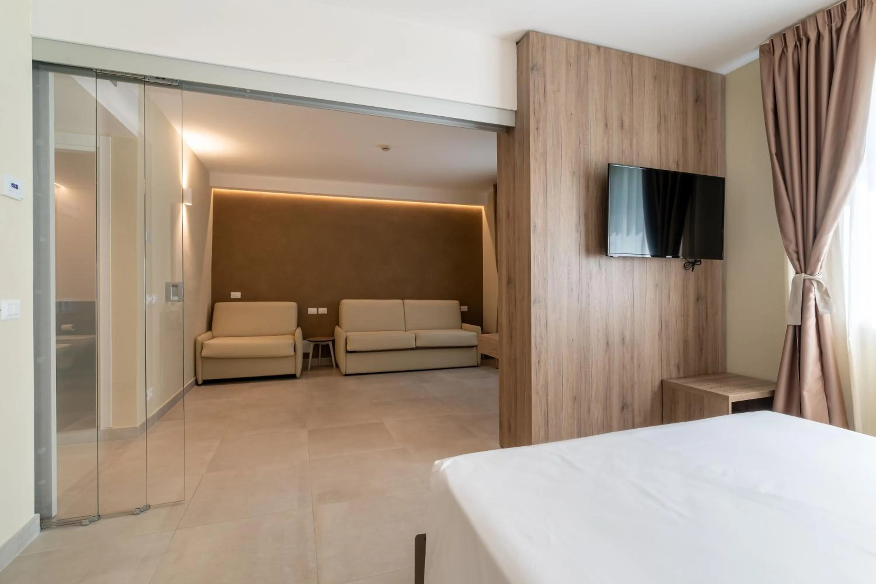 Bed in Hotel Estense