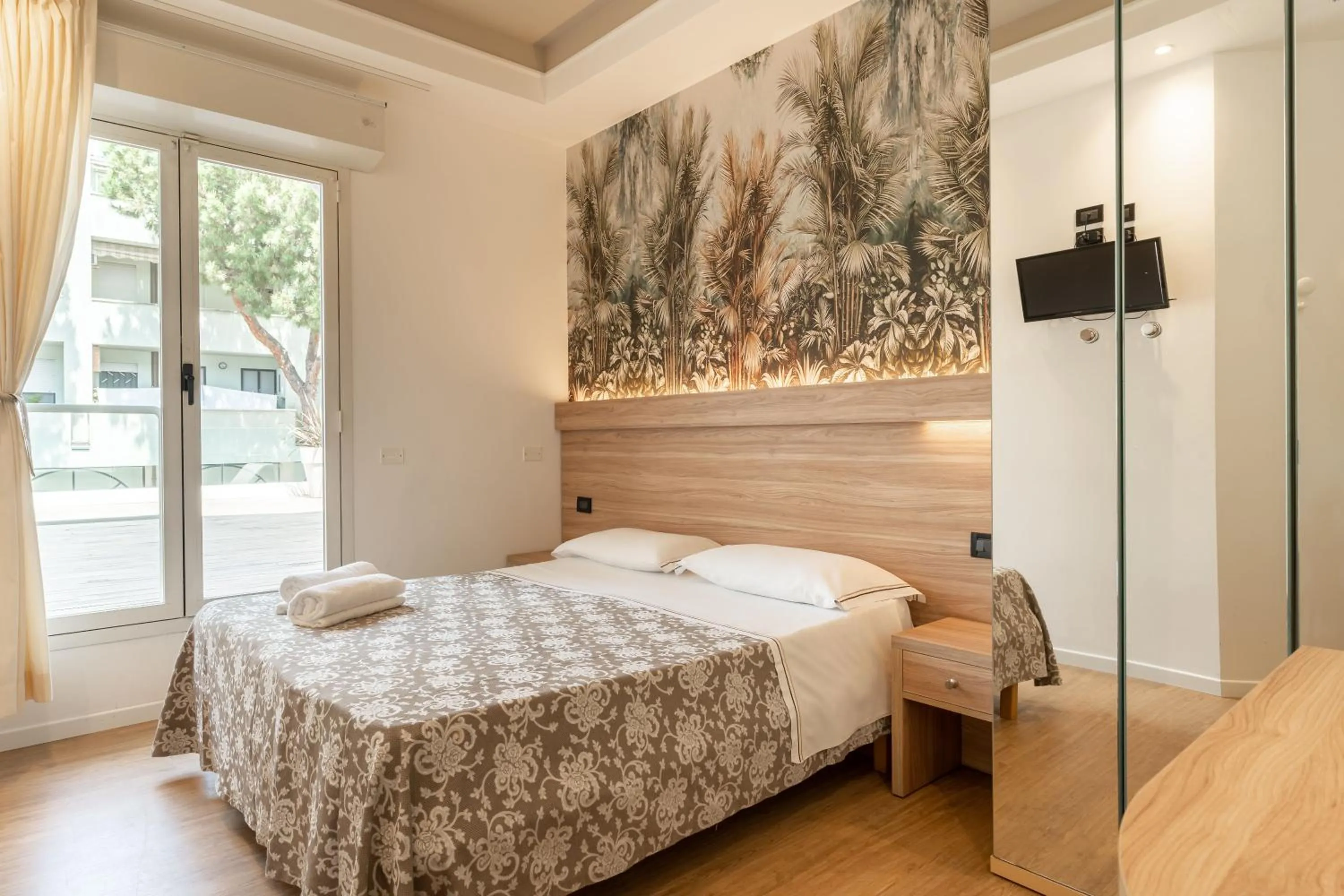 Bed in Hotel Estense