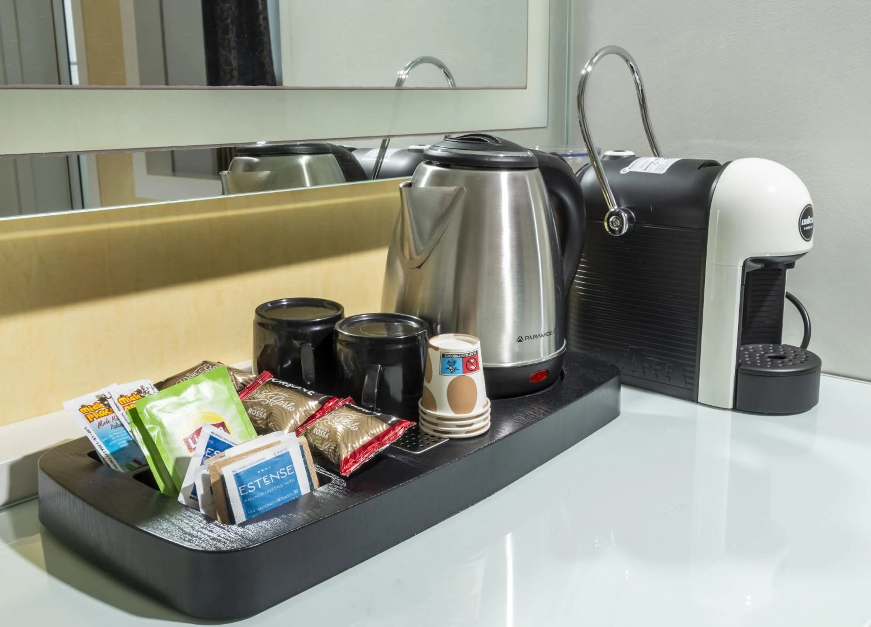 Coffee/tea facilities in Hotel Estense