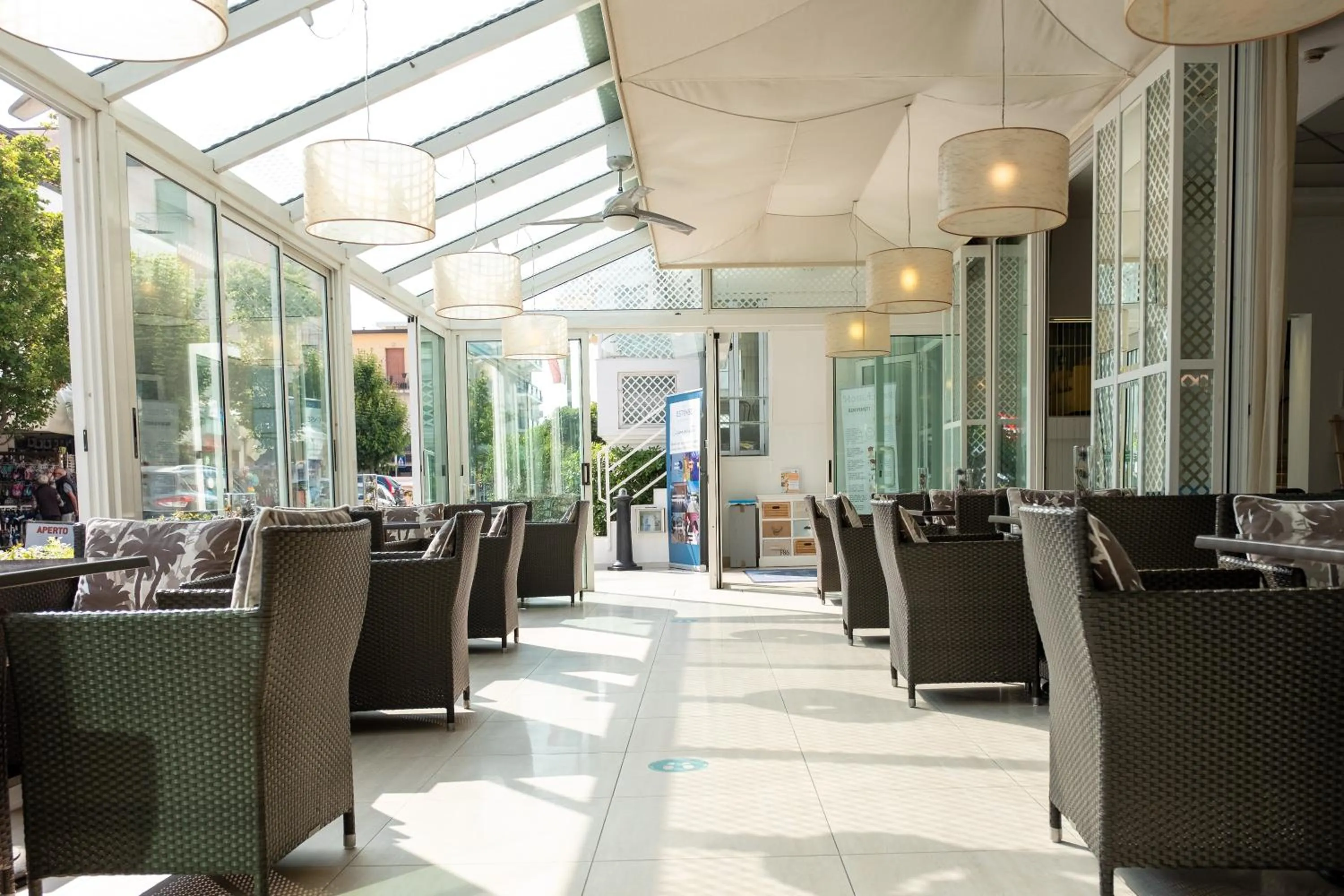 Restaurant/places to eat in Hotel Estense