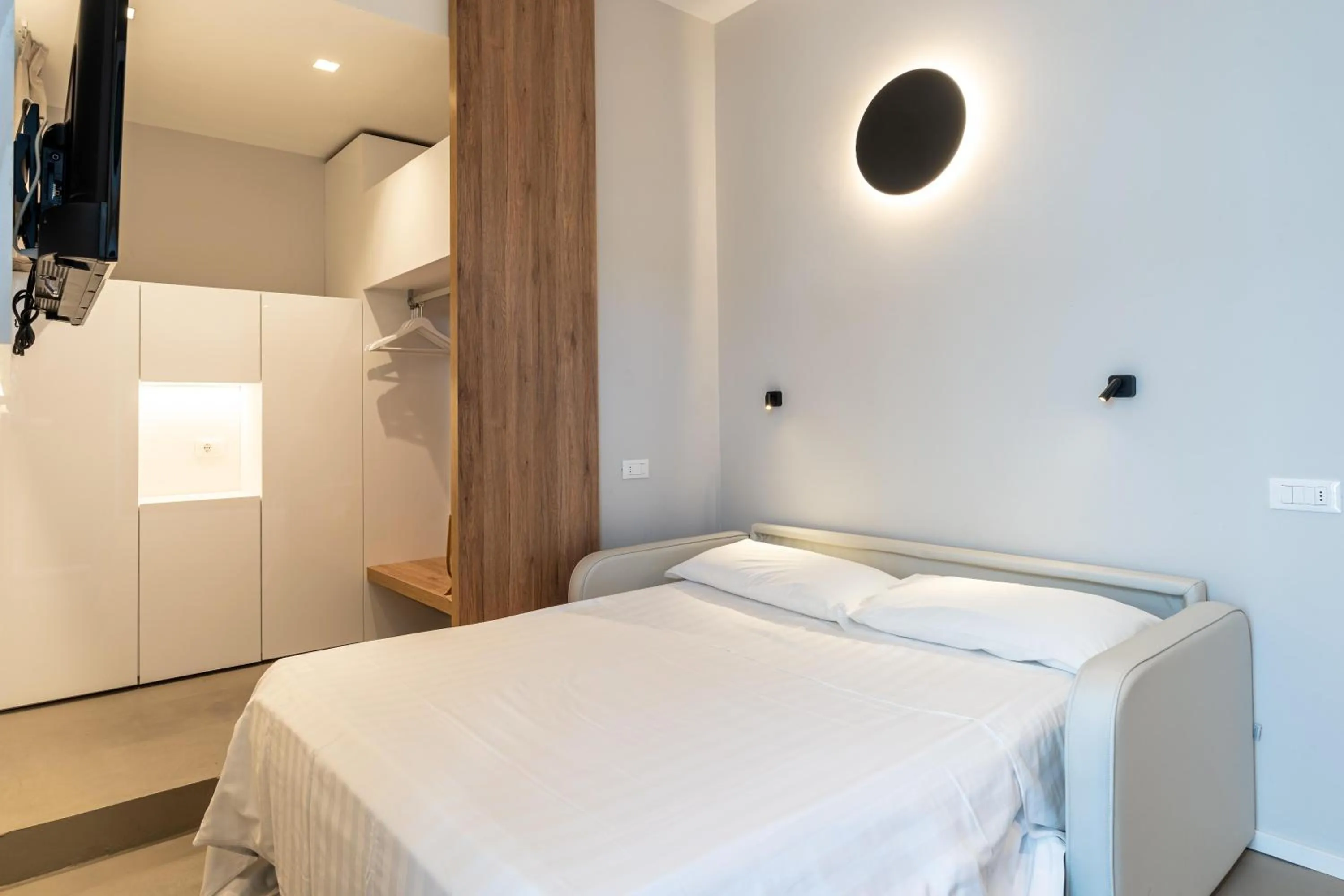 Bed in Hotel Estense