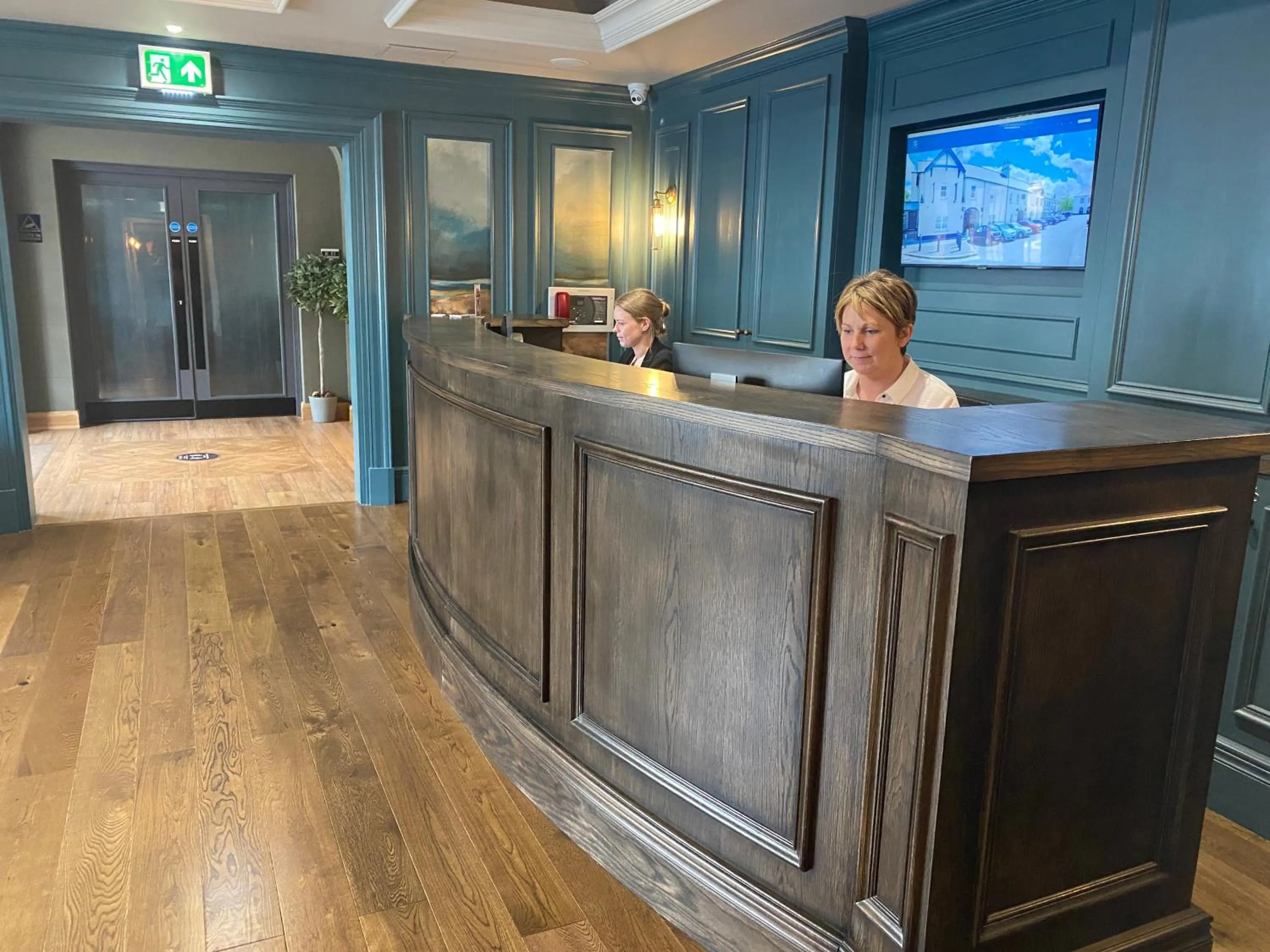 Lobby or reception in Hillyard House Hotel