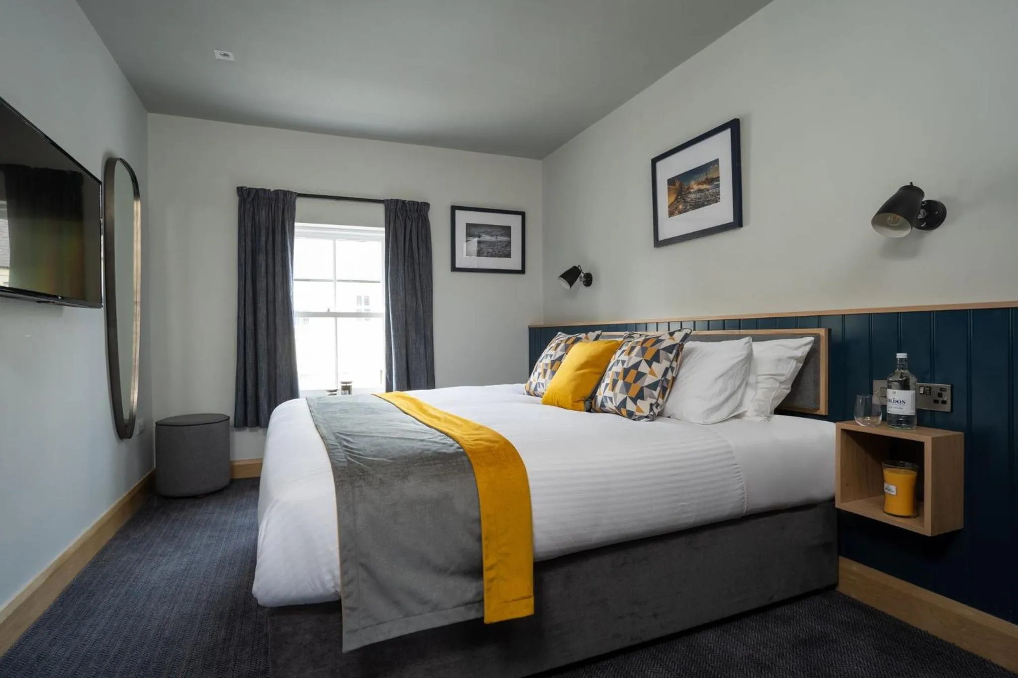 Bed in Hillyard House Hotel