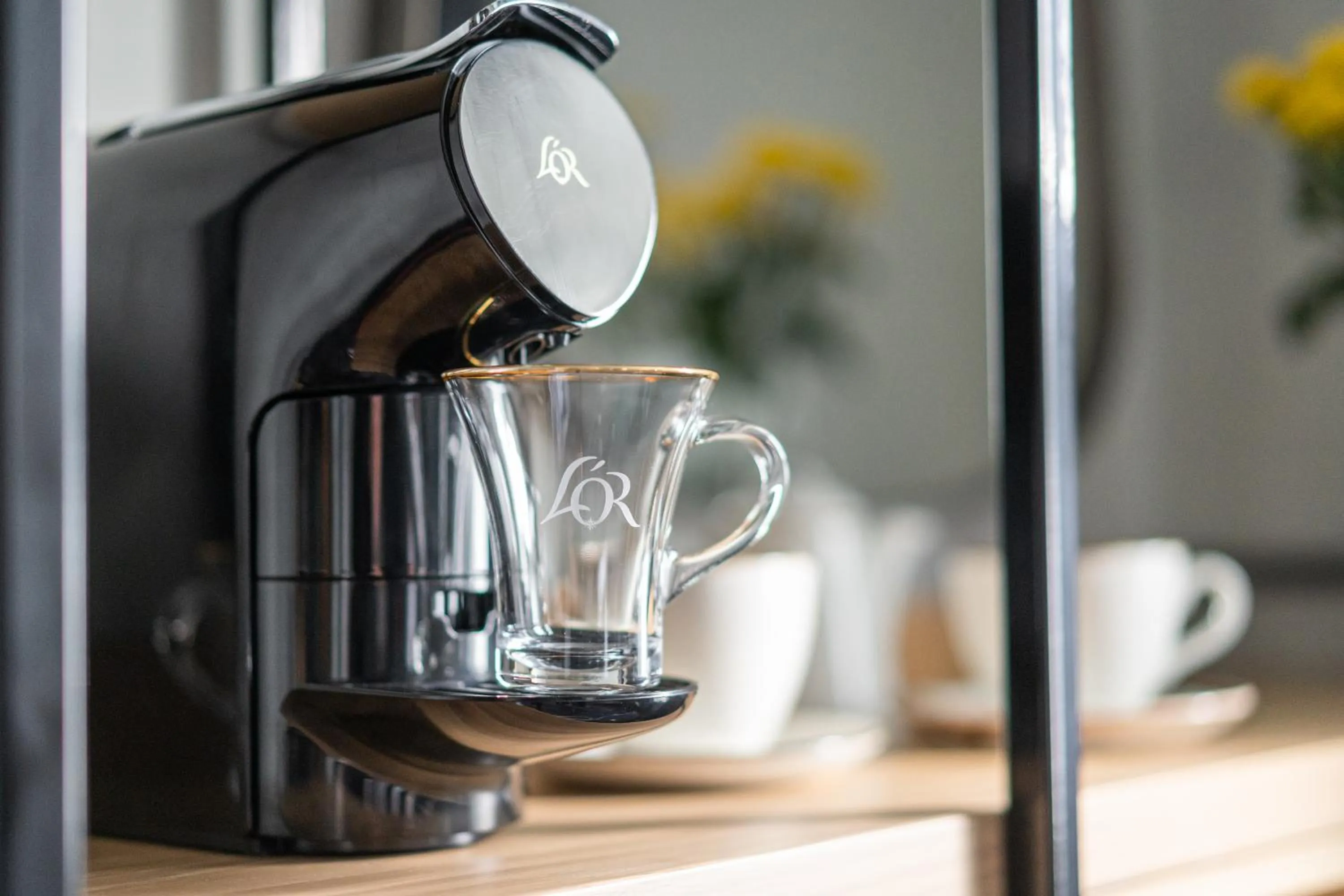 Coffee/tea facilities in Hillyard House Hotel