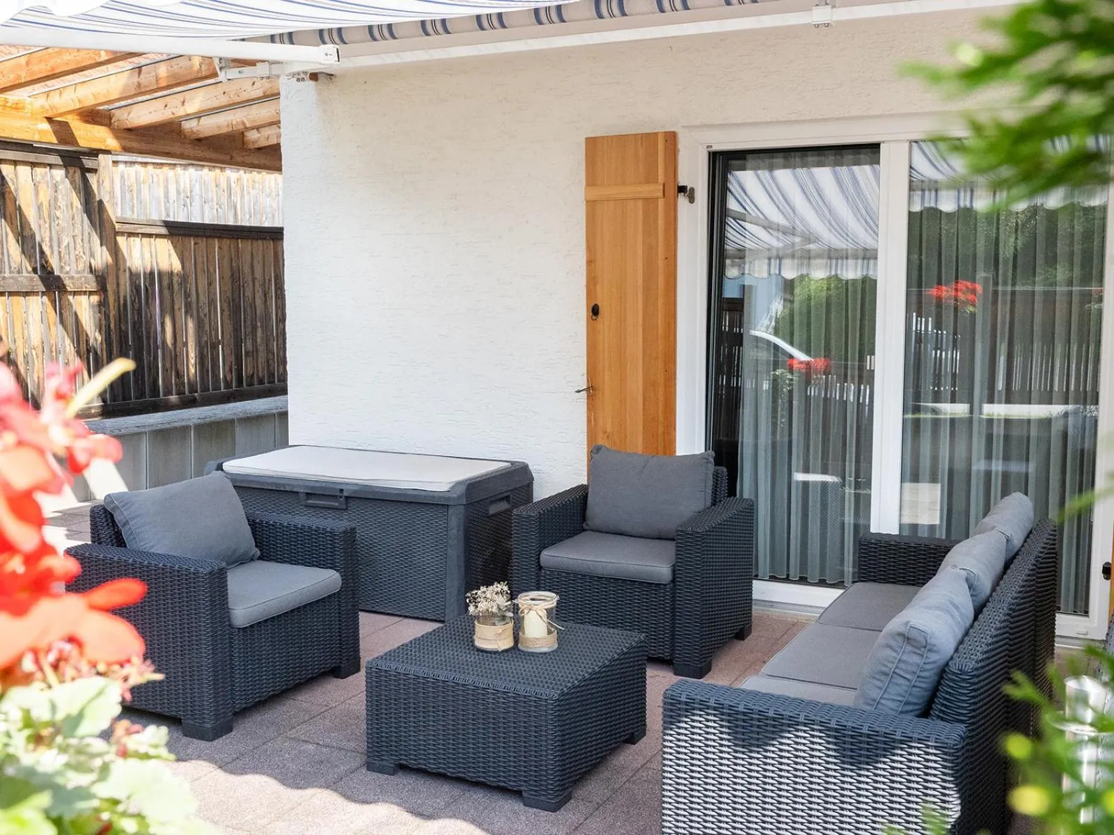 Balcony/Terrace in Hotel-Garni Kalkbrennerhof