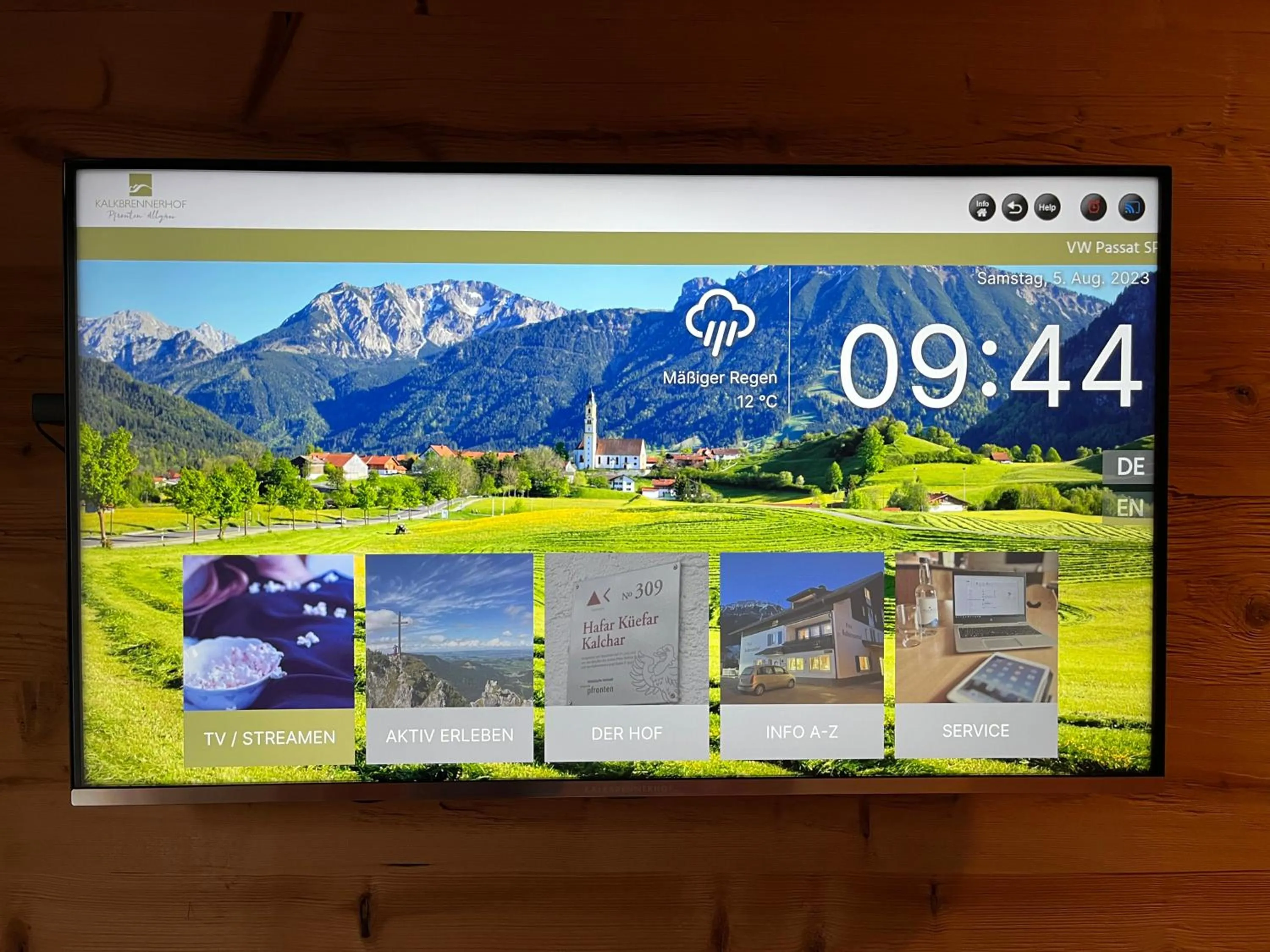 TV and multimedia in Hotel-Garni Kalkbrennerhof