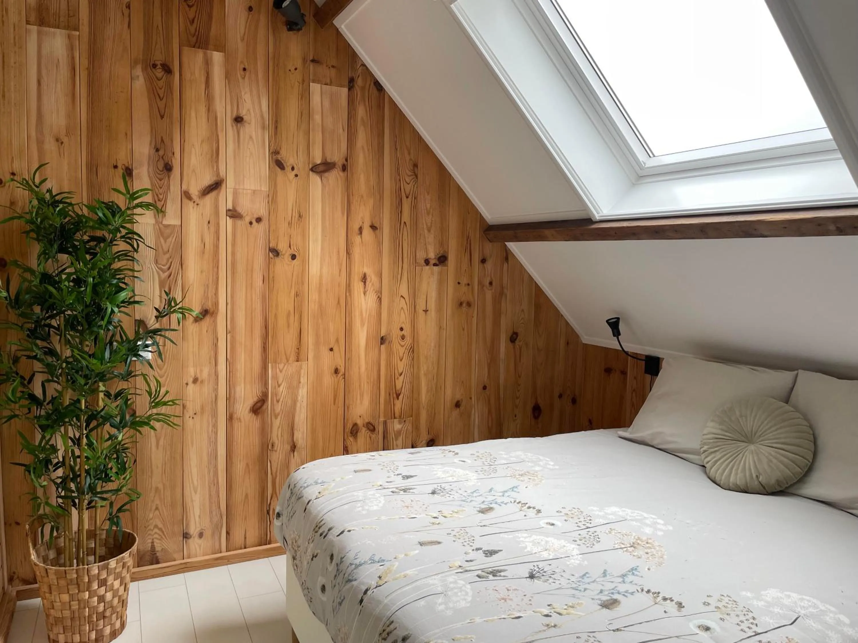 Bed in B & B 'Droom in de polder de Suite met prive sauna