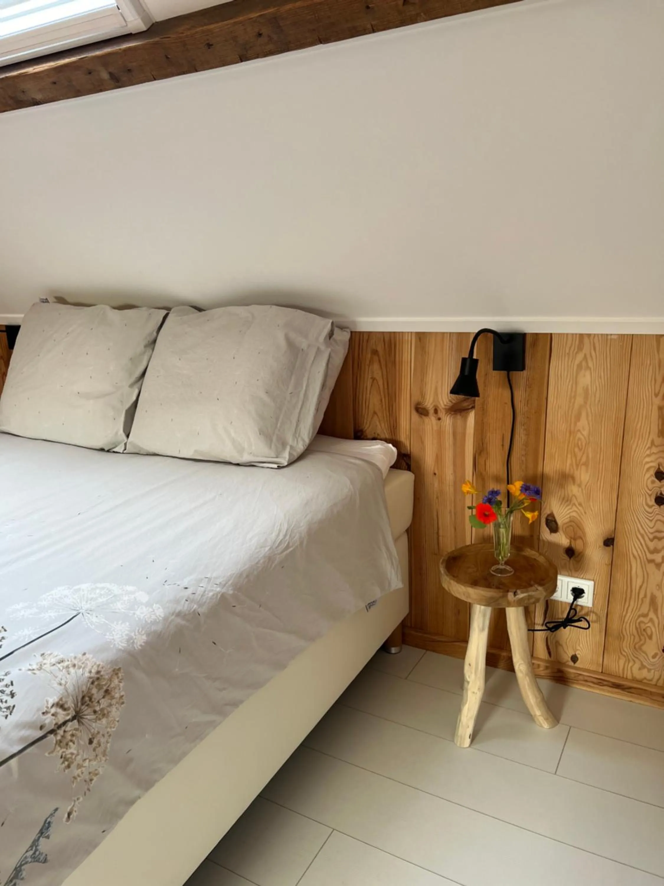 Bed in B & B 'Droom in de polder de Suite met prive sauna