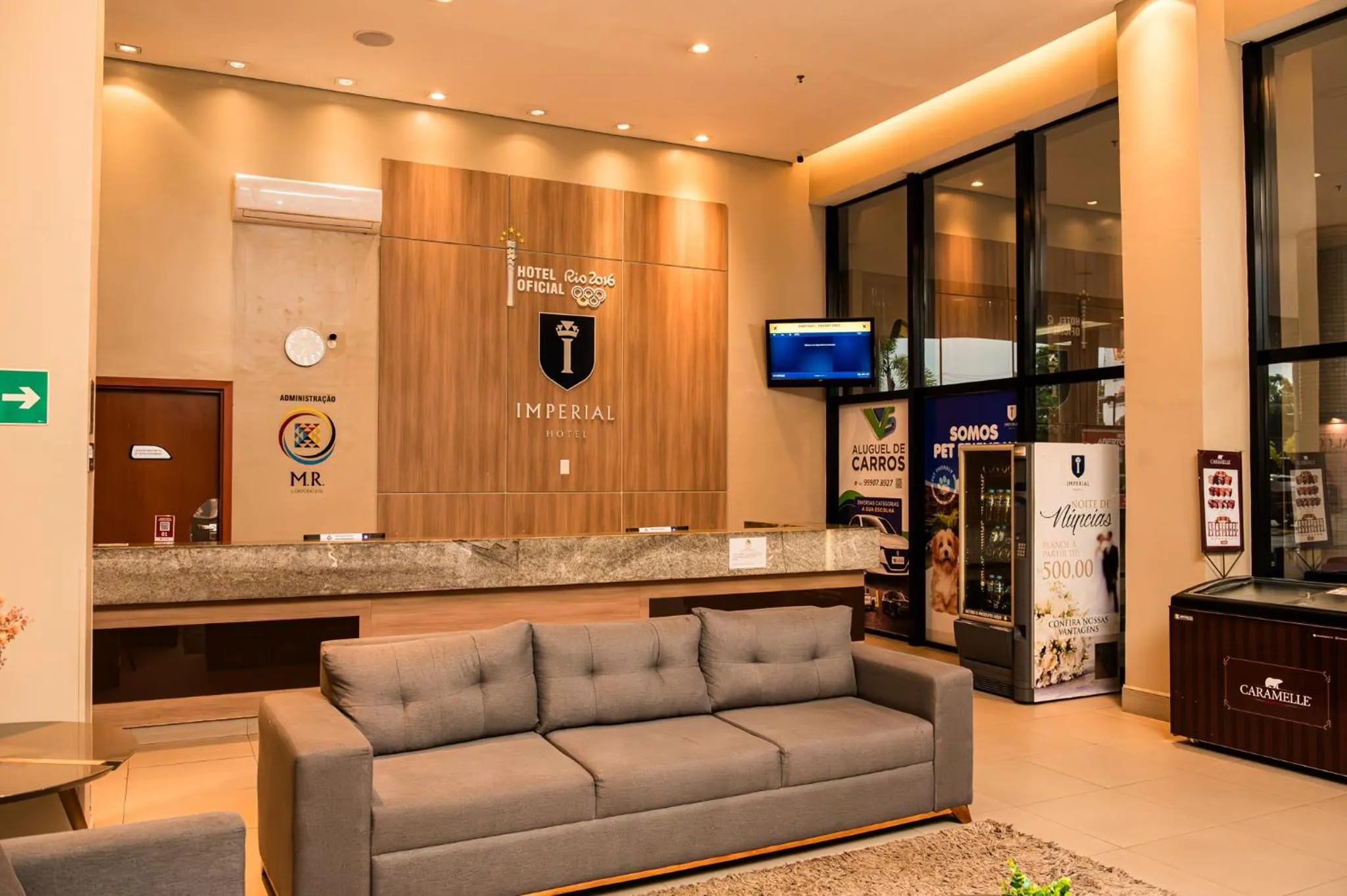 Lobby or reception in Imperial Hotel