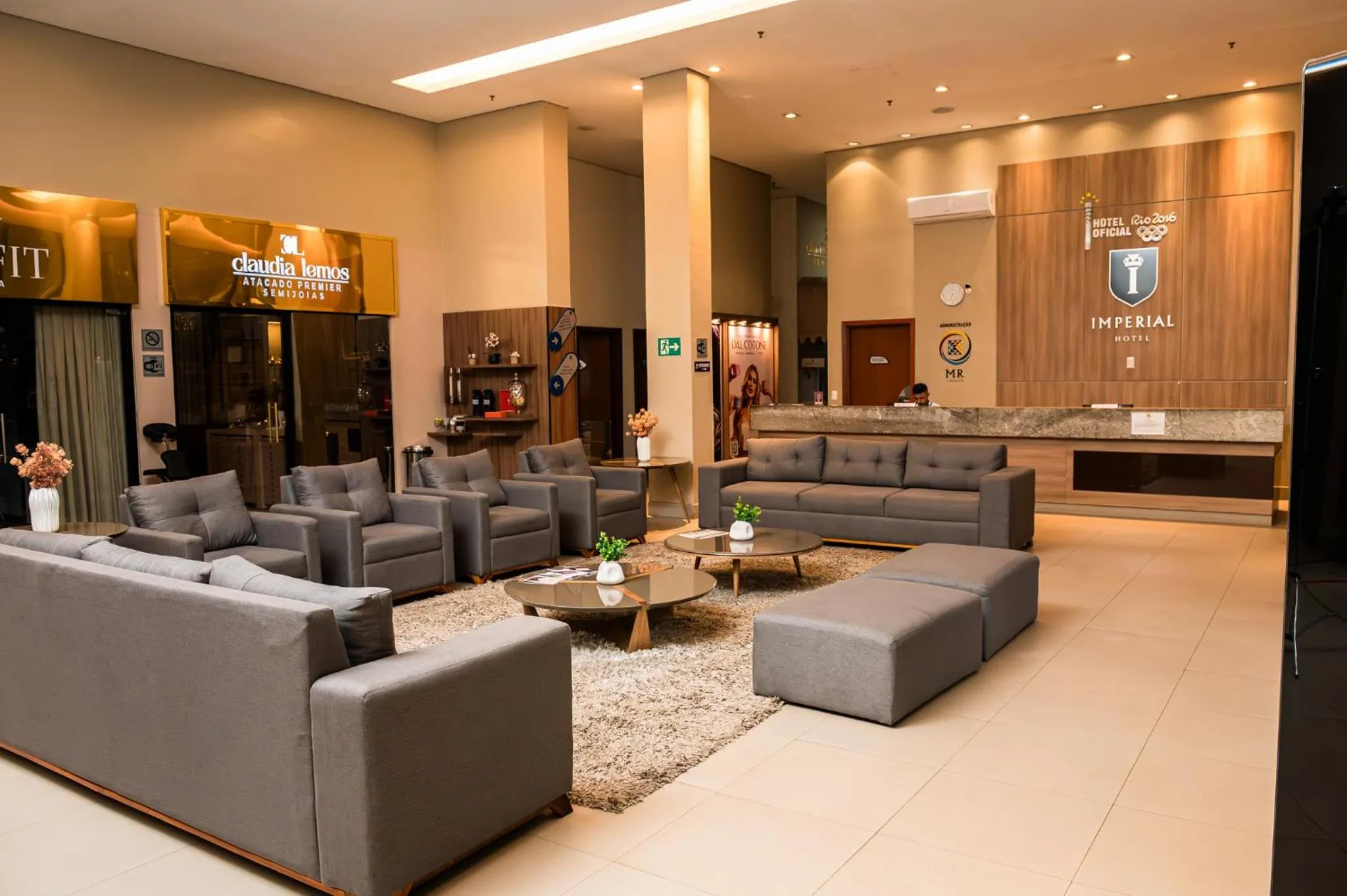 Lobby or reception in Imperial Hotel