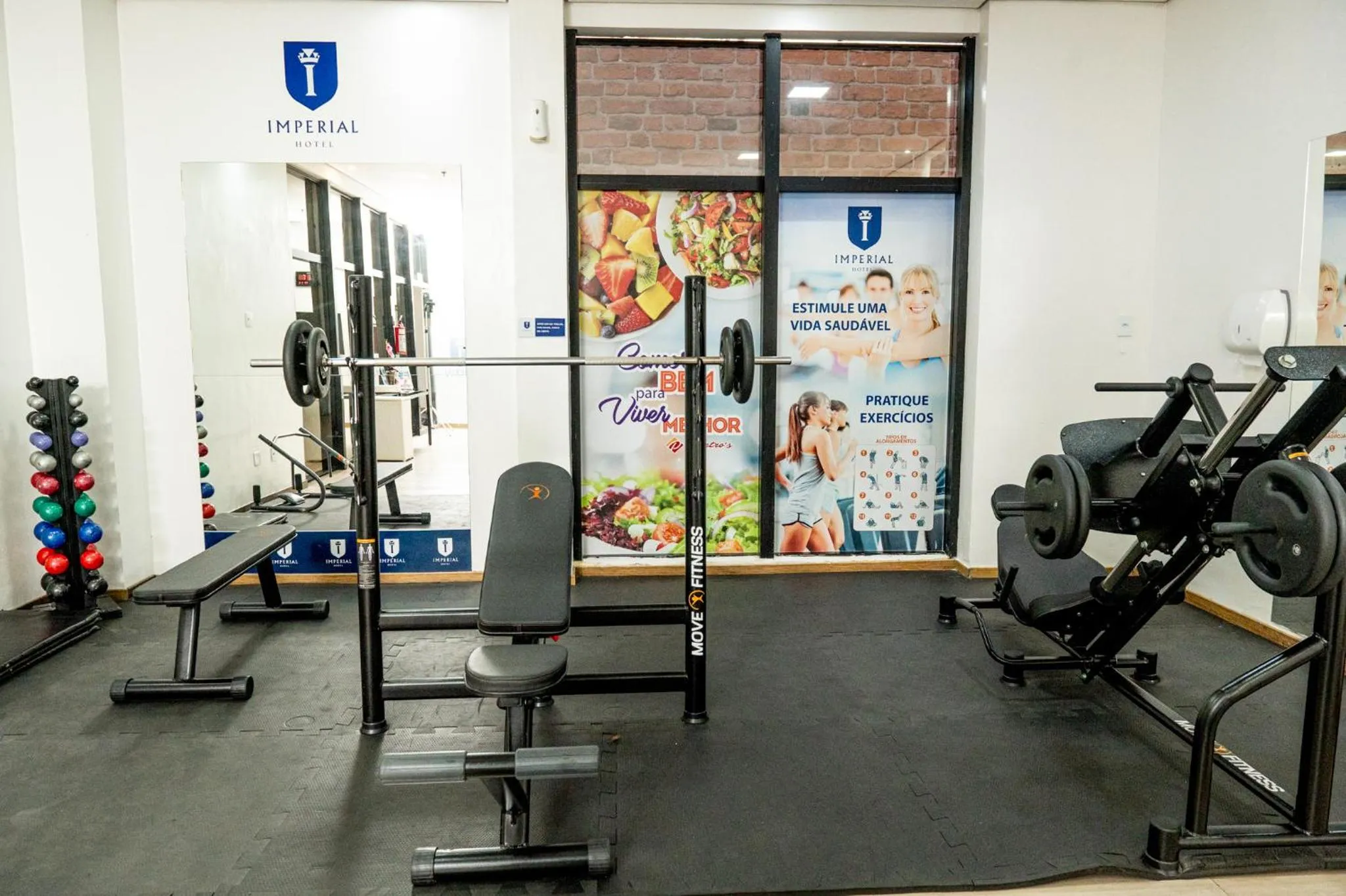 Fitness centre/facilities in Imperial Hotel