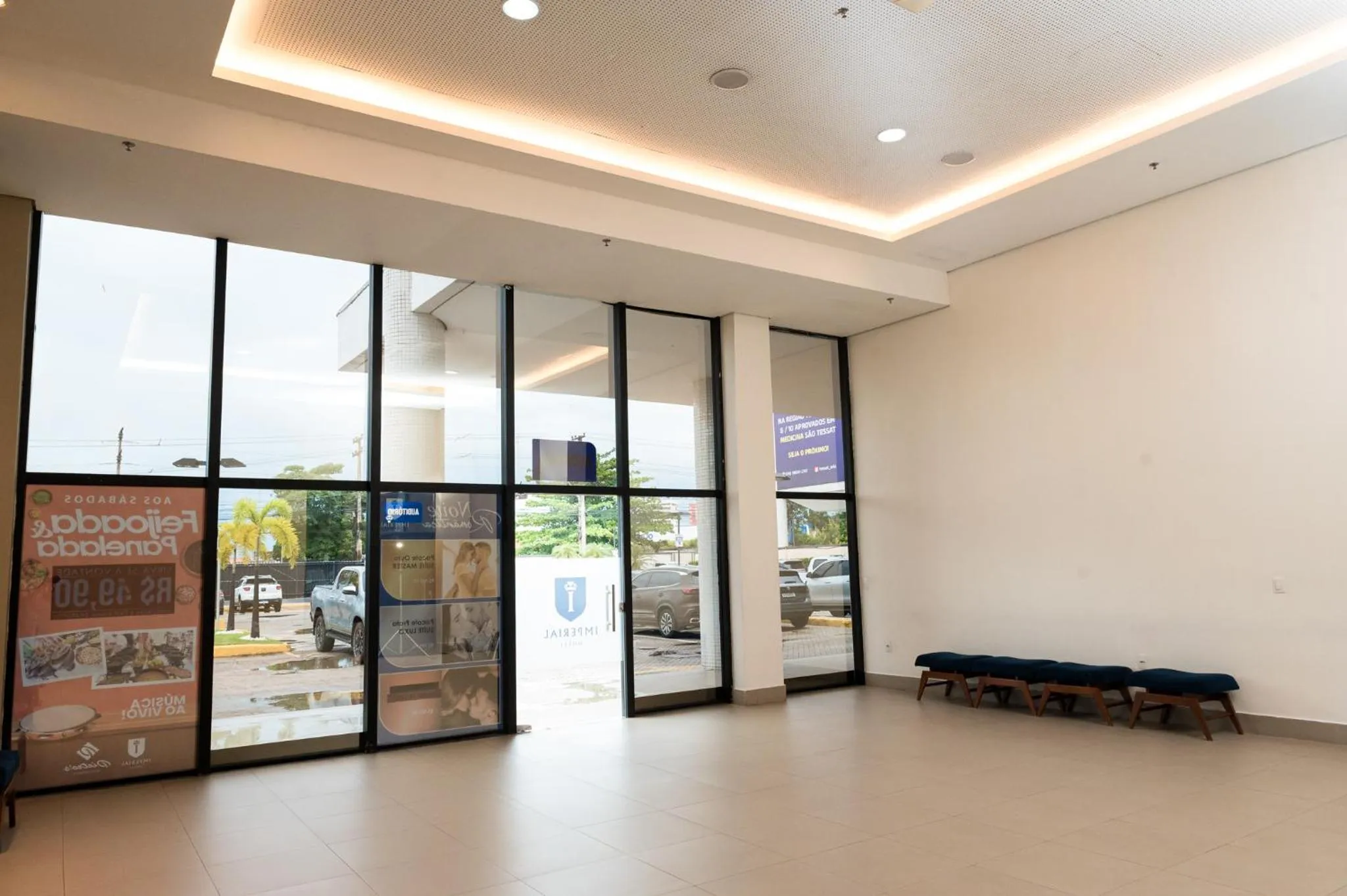 Seating area in Imperial Hotel